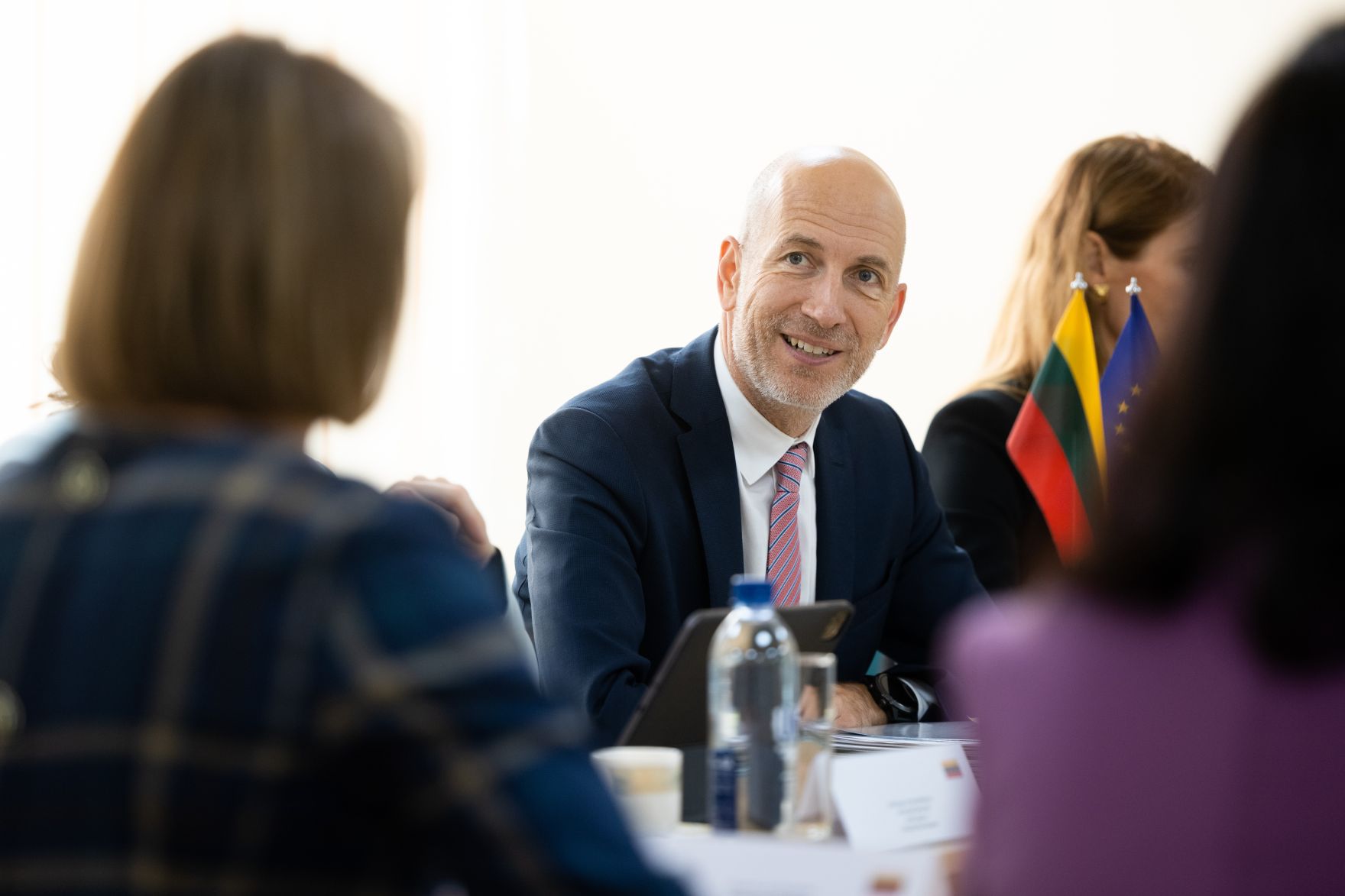 Am 5. Oktober 2021 reiste Bundesminister Martin Kocher (im Bild) zu einem Arbeitsbesuch nach Vilnius.