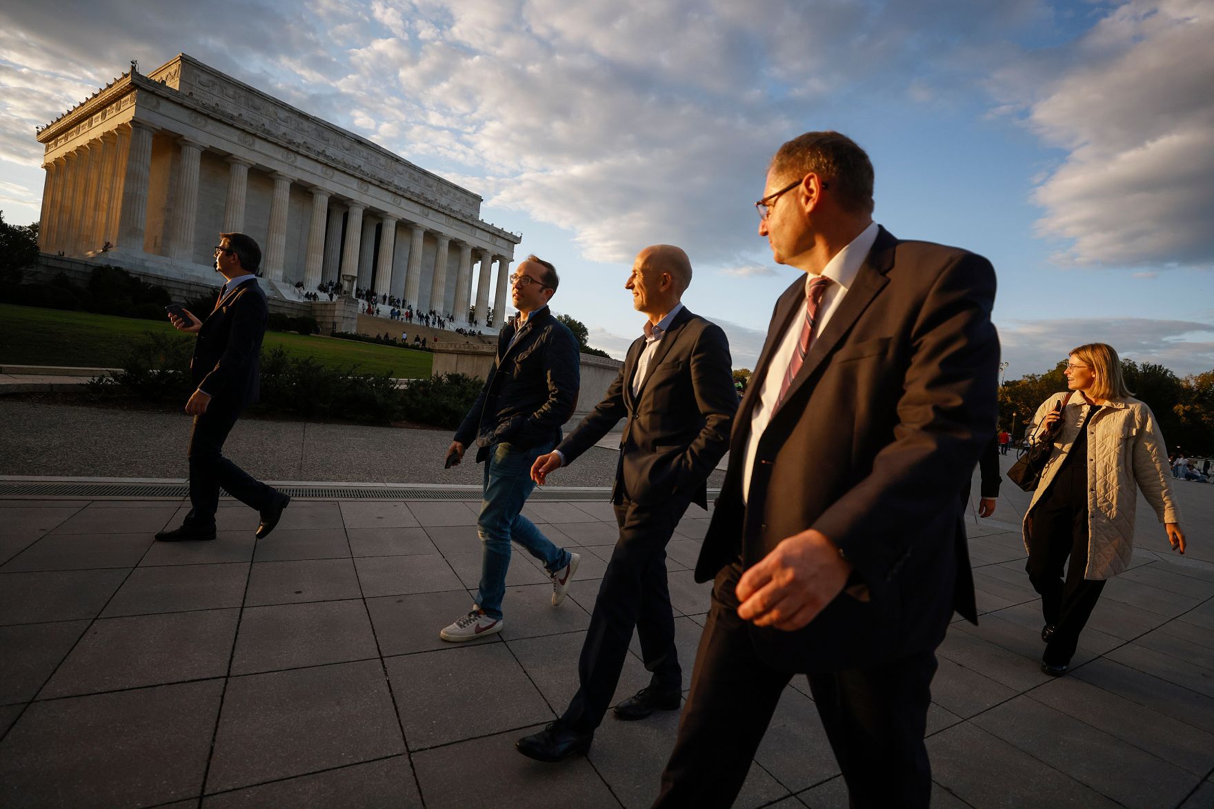 Am 17. Oktober 2021 reiste Bundesminister Martin Kocher (m.) zu einem mehrt&auml;gigen Arbeitsbesuch nach Washington.