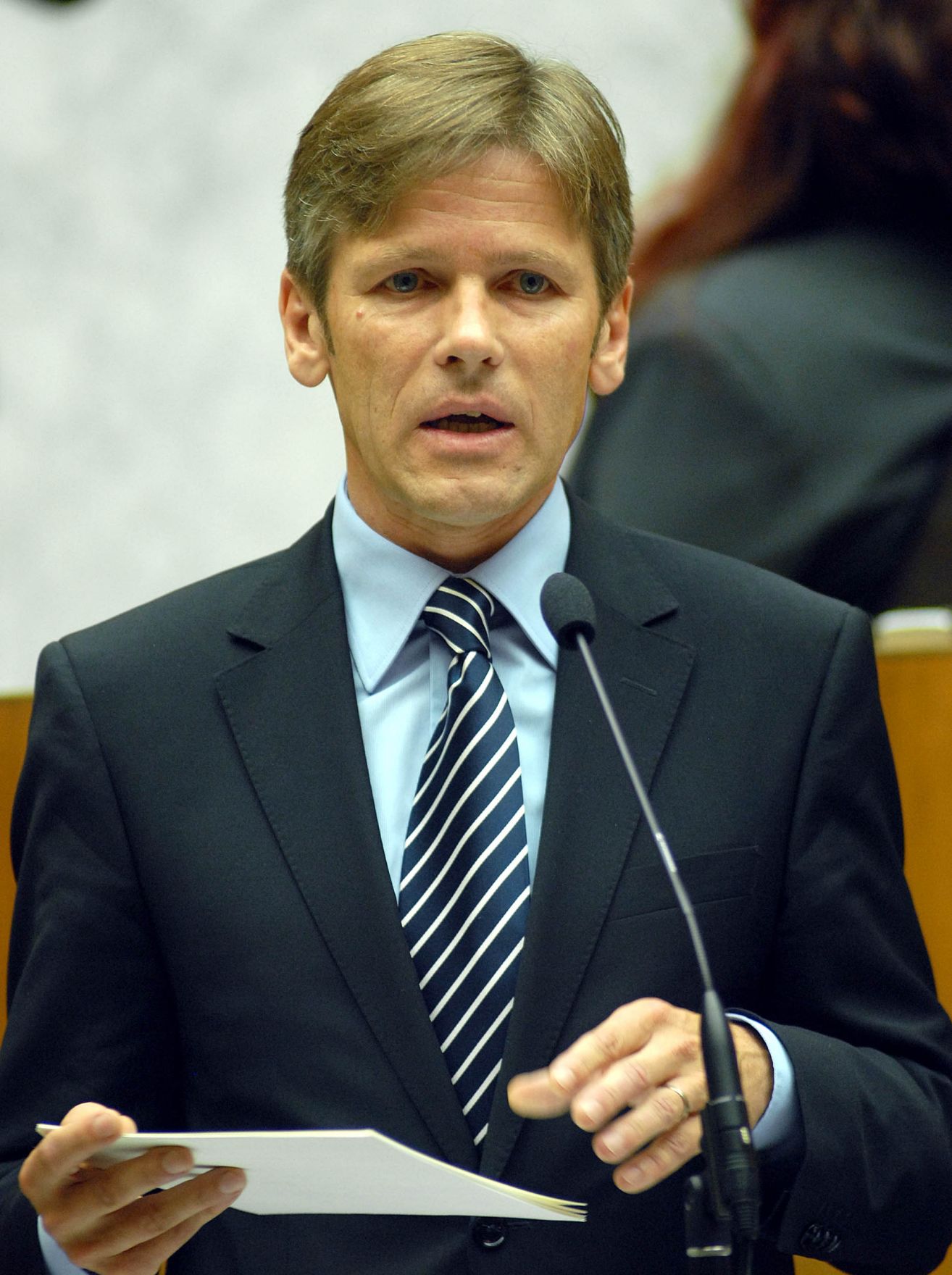 Donnerstag, den 17. September 2009 fand eine Parlamentarische Enquete zu dem Thema &quot;&Ouml;ffentlich-rechtlicher Rundfunk - Medienvielfalt in &Ouml;sterreich&quot; statt. Im Bild Staatssekret&auml;r Josef Ostermayer bei seiner Parlamentsrede.