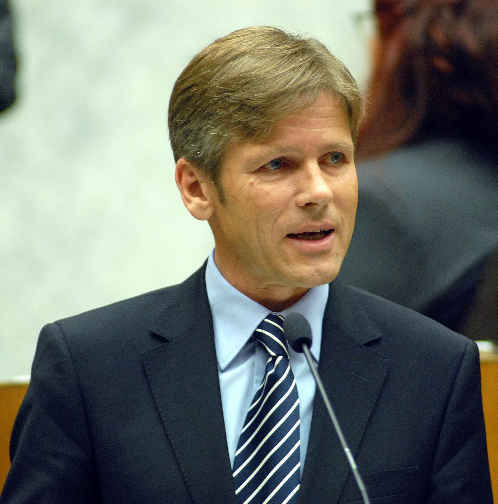 Donnerstag, den 17. September 2009 fand eine Parlamentarische Enquete zu dem Thema &quot;&Ouml;ffentlich-rechtlicher Rundfunk - Medienvielfalt in &Ouml;sterreich&quot; statt. Im Bild Staatssekret&auml;r Josef Ostermayer bei seiner Parlamentsrede.