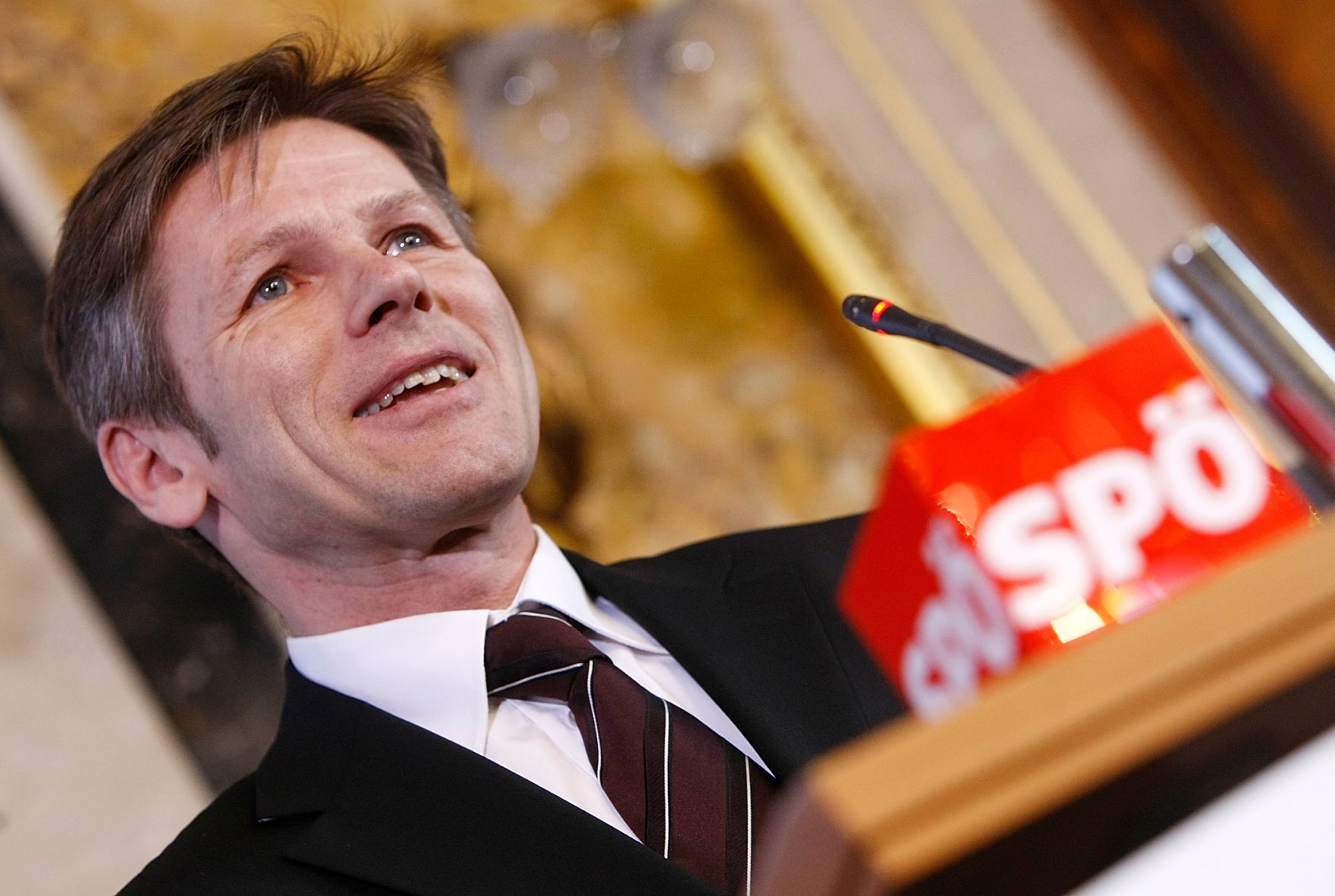 Am 26. Februar 2010 fand im Parlament eine Veranstaltung zum Thema &quot;Informations- und Kommunikationstechnologie&quot; statt. Im Bild Staatssekret&auml;r Josef Ostermayer bei der Er&ouml;ffnungsrede.