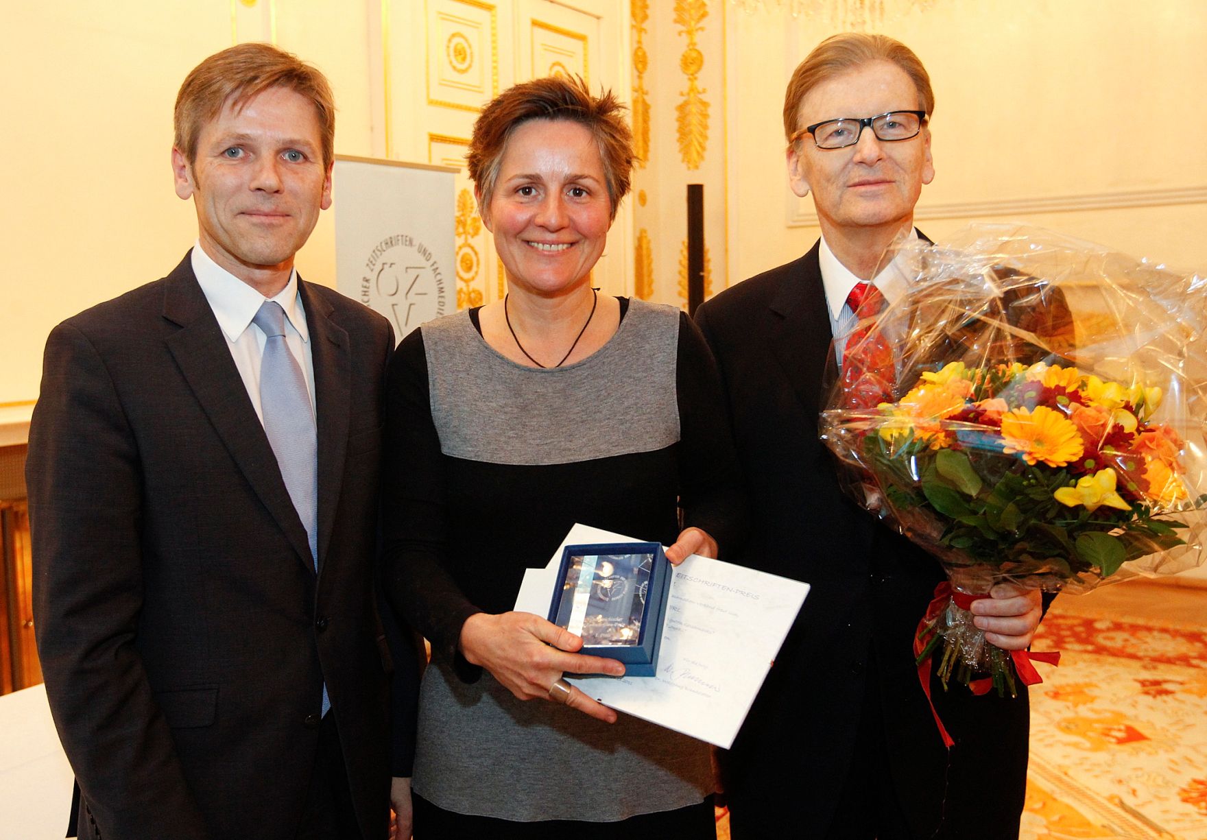 Am 24. November 2011 verlieh Staatssekret&auml;r Josef Ostermayer den &quot;&Ouml;sterreichischen Zeitschriften-Preis 2011&quot; im Bundeskanzleramt.