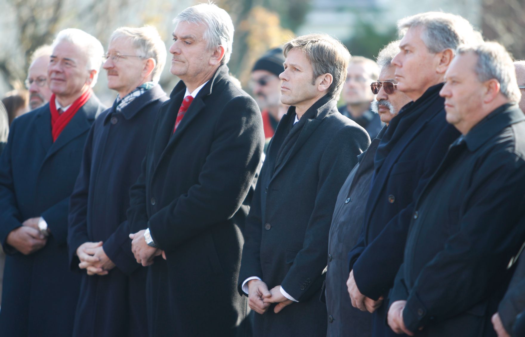 Am 12. November 2011 sprach Staatssekret&auml;r Josef Ostermayer bei der Roma Gedenkveranstaltung in Lackenbach.