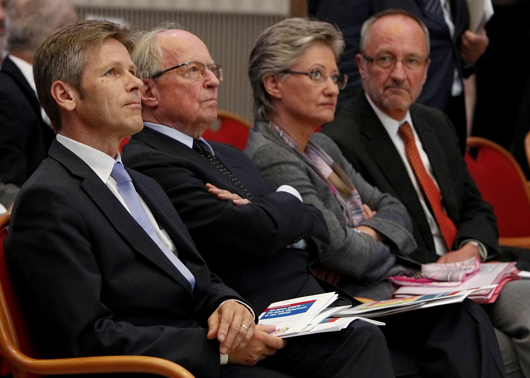 Am 11. Juni hielt Staatsekret&auml;r Josef Ostermayer in Vertretung des Bundeskanzlers Begr&uuml;&szlig;ungsworte beim Symposium 50 Jahre OECD - 50 Jahre &Ouml;sterreich in der OECD in der Nationalbank.