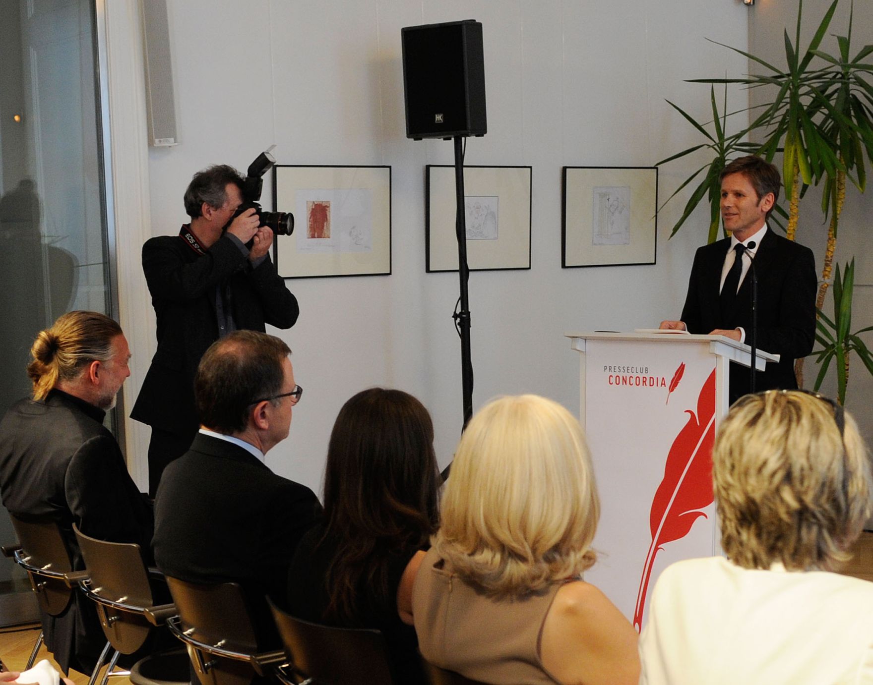 Am 10. Mai 2012 hielt Staatssekret&auml;r Josef Ostermayer die Er&ouml;ffnungsrede bei der Wiederer&ouml;ffnung des Concordia Hauses.