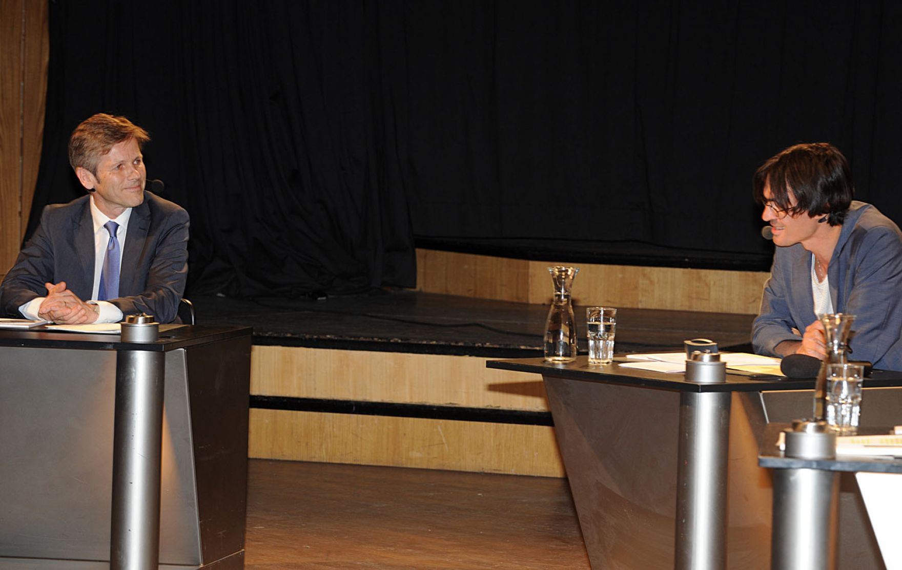 Am 26. Juni 2012 Staatssekret&auml;r Josef Ostermayer in der ORF-Sendung &quot;Im Klartext&quot;.