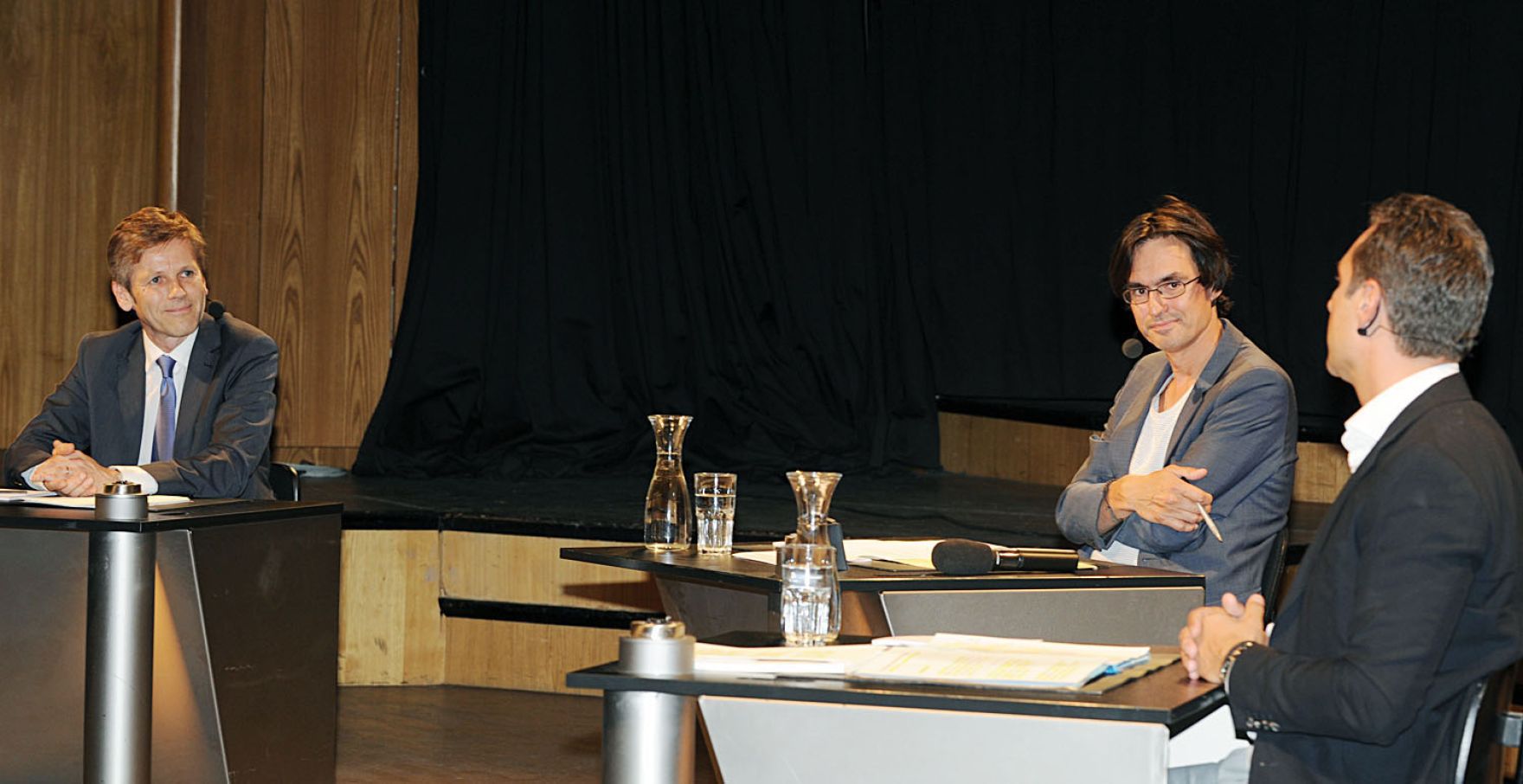 Am 26. Juni 2012 Staatssekret&auml;r Josef Ostermayer in der ORF-Sendung &quot;Im Klartext&quot;.