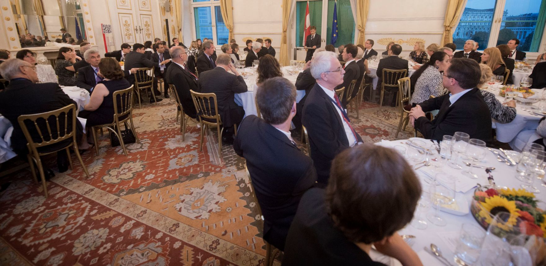 Am 10. September 2012 fand im Bundeskanzleramt ein Empfang zum Internationalen Kongress der Verfassungsgerichtsh&ouml;fe statt.