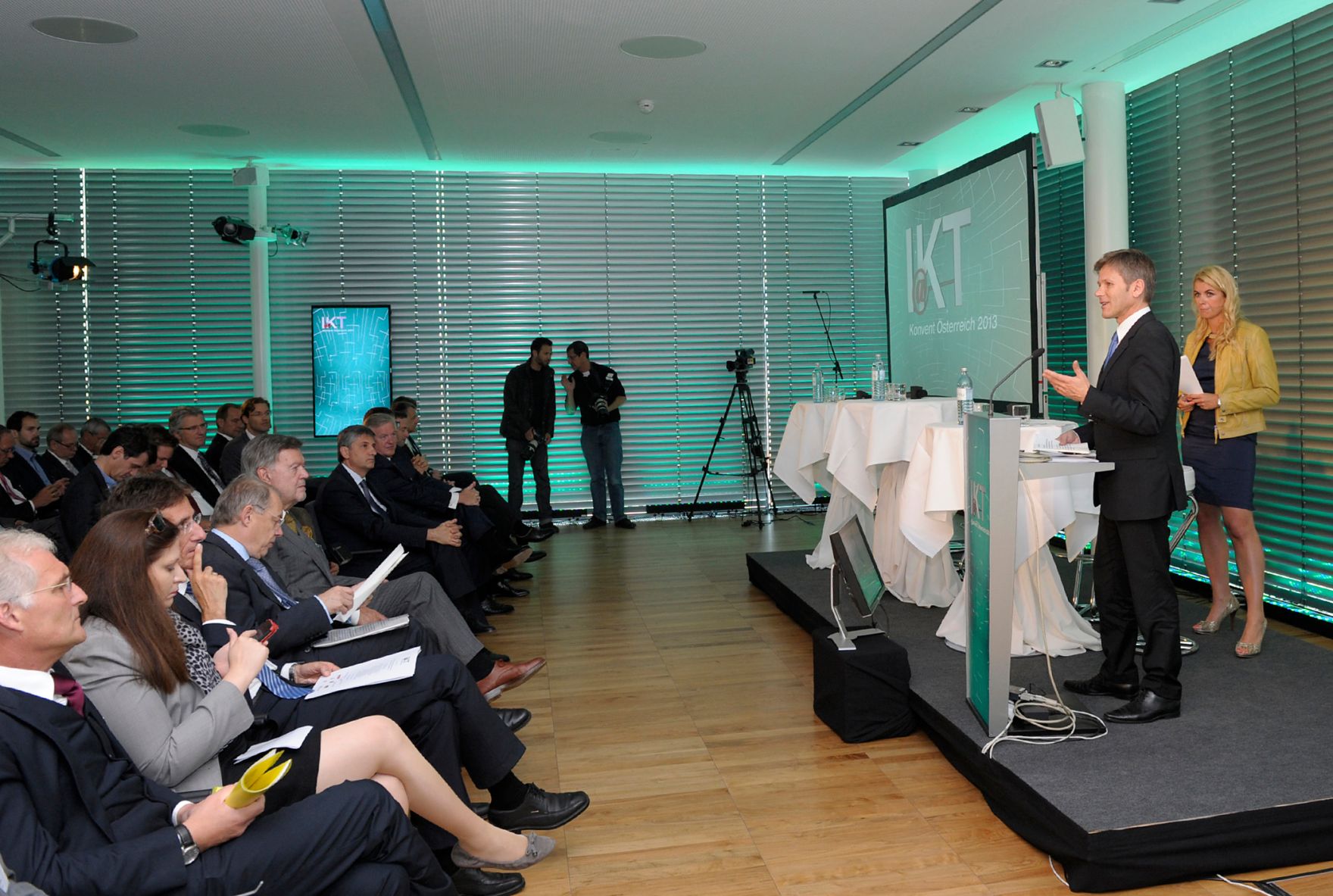 Am 28. Juni 2013 hielt Staatssekret&auml;r Josef Ostermayer die Begr&uuml;&szlig;ungsrede beim IKT-Konvent 2013 der Internetoffensive &Ouml;sterreich.