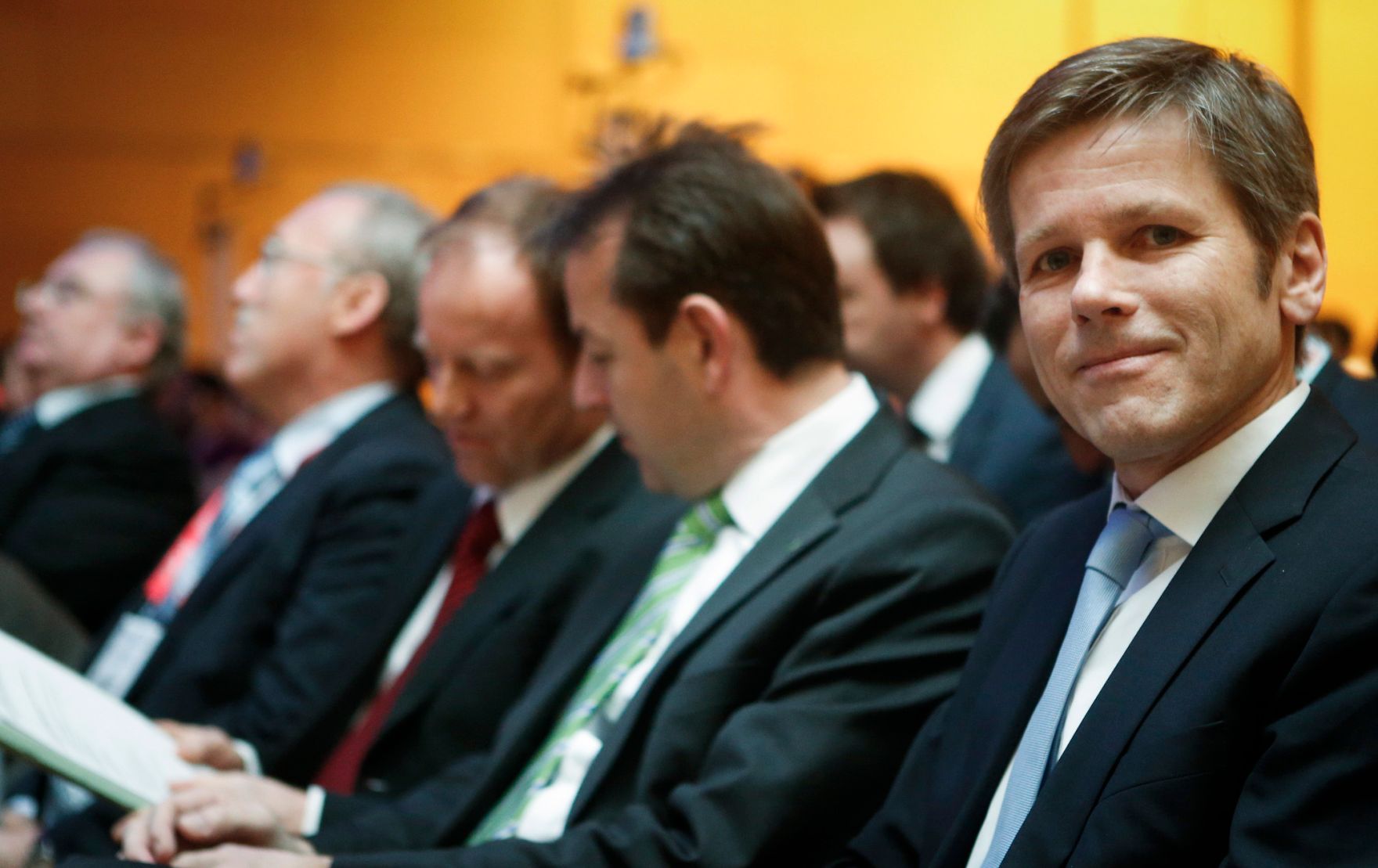 Am 4. Februar er&ouml;ffnete Staatssekret&auml;r Josef Ostermayer (r.) die European Wind Energy Association 2013 im Messezentrum Wien.