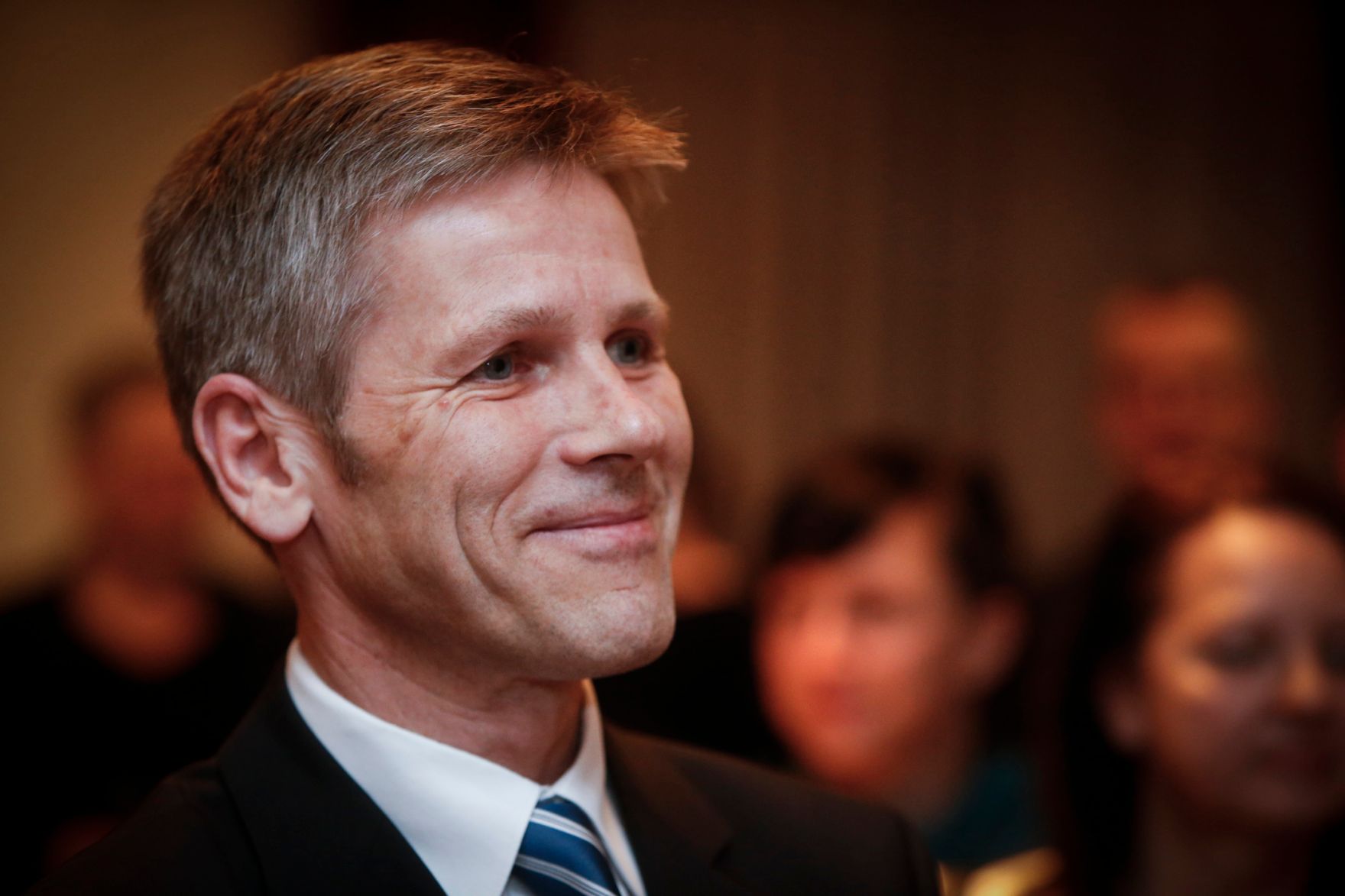 Kanzleramtsminister Josef Ostermayer am 13. Februar 2014 bei einem Empfang zu Ehren der &ouml;sterreichischen Filmemacher bei der Berlinale 2014 in der &Ouml;sterreichischen Botschaft in Berlin.