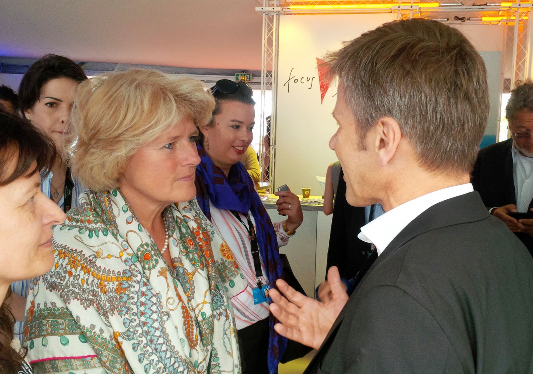 Am 16. Mai 2014 besuchte Bundesminister Josef Ostermayer die Weltpremiere des &Ouml;sterreichischen Filmes &bdquo;Amour Fou&ldquo; bei den Filmfestspielen in Cannes. Im Bild Josef Ostermayer (r.) mit der deutschen Staatsministerin f&uuml;r Kultur und Medien Monika Gr&uuml;tters (l.).