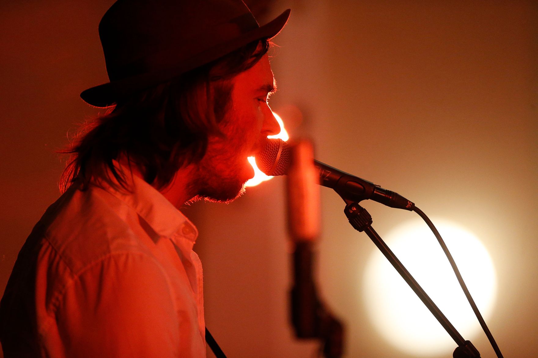 Am 30. Mai 2014 fand in K&auml;rnten die Bundesl&auml;ndertour mit Bundesminister Josef Ostermayer und Justizminister Wolfgang Brandstetter statt. Im Bild Fuzzman &amp; The Singing Rebels-S&auml;nger, Herwig Zamernik.