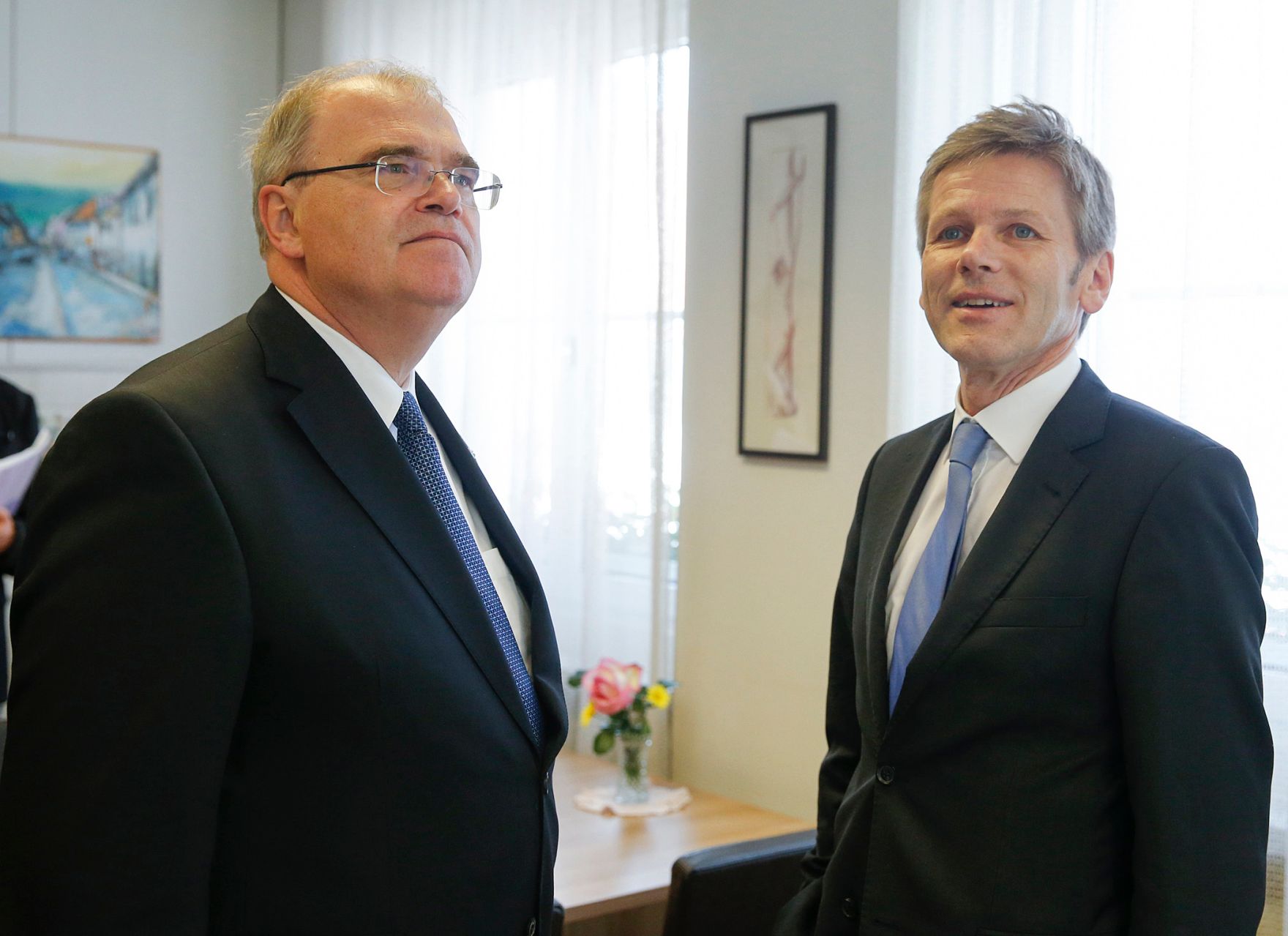 Am 30. Mai 2014 fand in K&auml;rnten die Bundesl&auml;ndertour mit Bundesminister Josef Ostermayer (r.) und Justizminister Wolfgang Brandstetter (l.) statt.