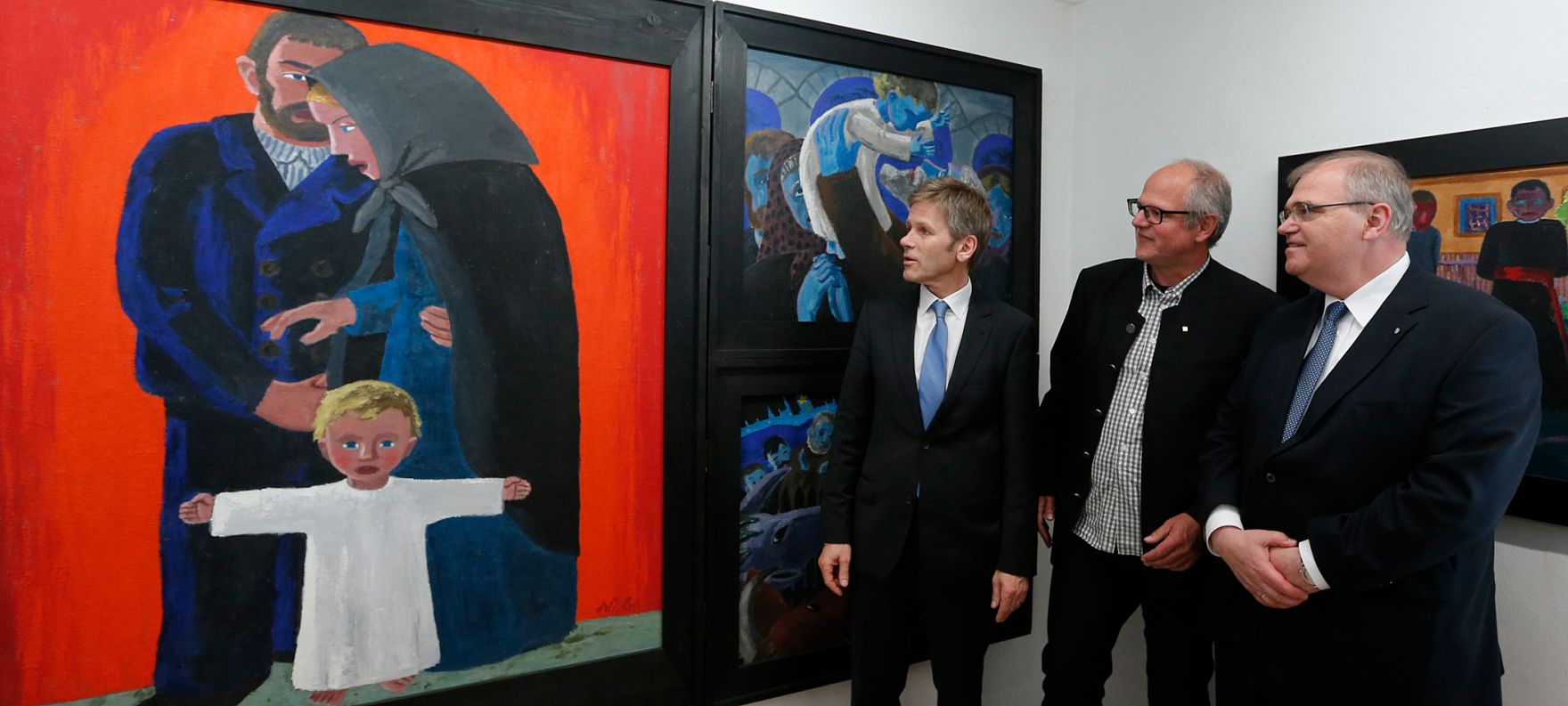 Am 30. Mai 2014 fand in K&auml;rnten die Bundesl&auml;ndertour mit Bundesminister Josef Ostermayer (l.) und Justizminister Wolfgang Brandstetter (r.) statt.