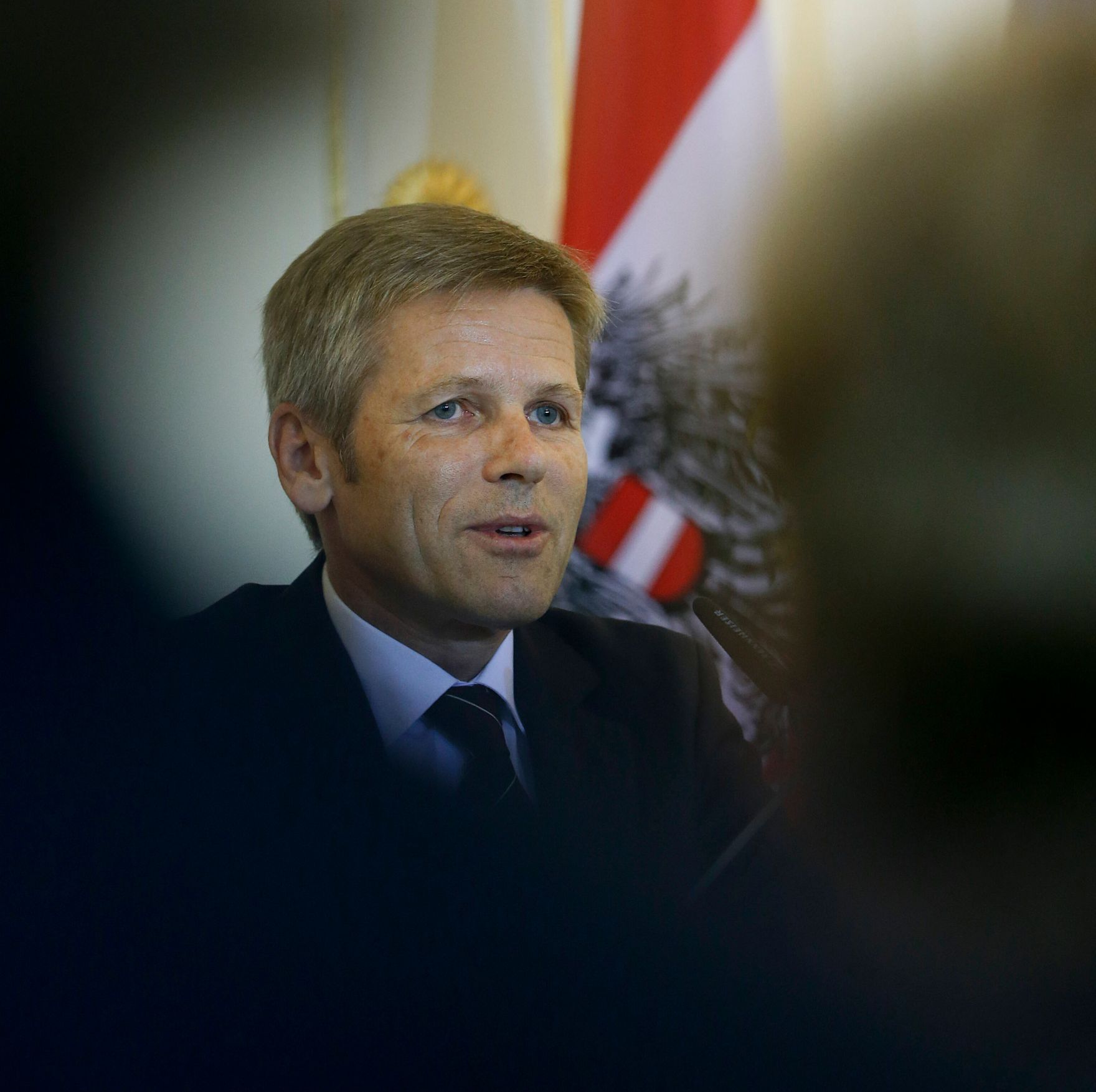 Am 10. September 2014 verlieh Kunst- und Kulturminister Josef Ostermayer (im Bild) die "outstanding artist awards 2014".