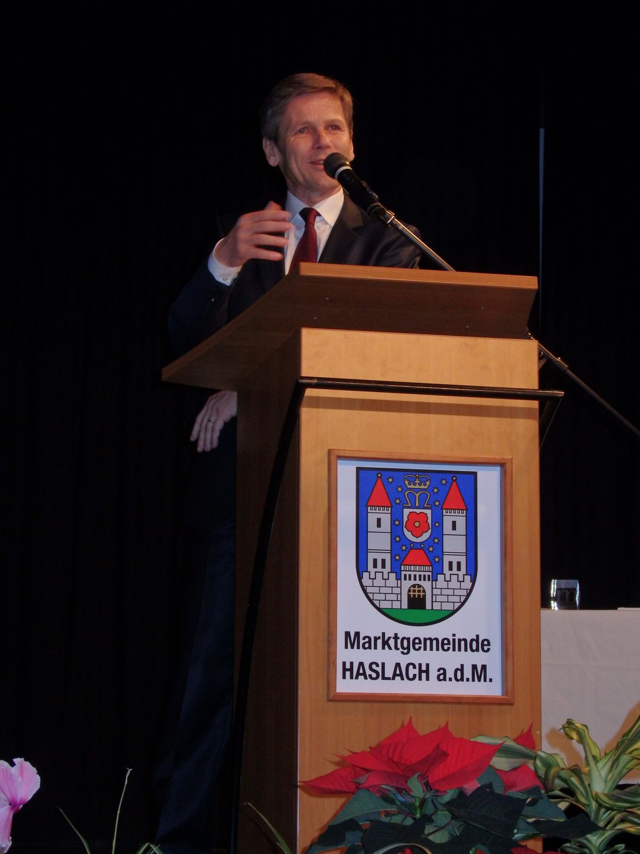 Am 3. Dezember 2014 fand die Vergabe des Museumspreises 2014 in der Marktgemeinde Haslach in Ober&ouml;sterreich statt. Im Bild Kunst- und Kulturminister Josef Ostermayer.