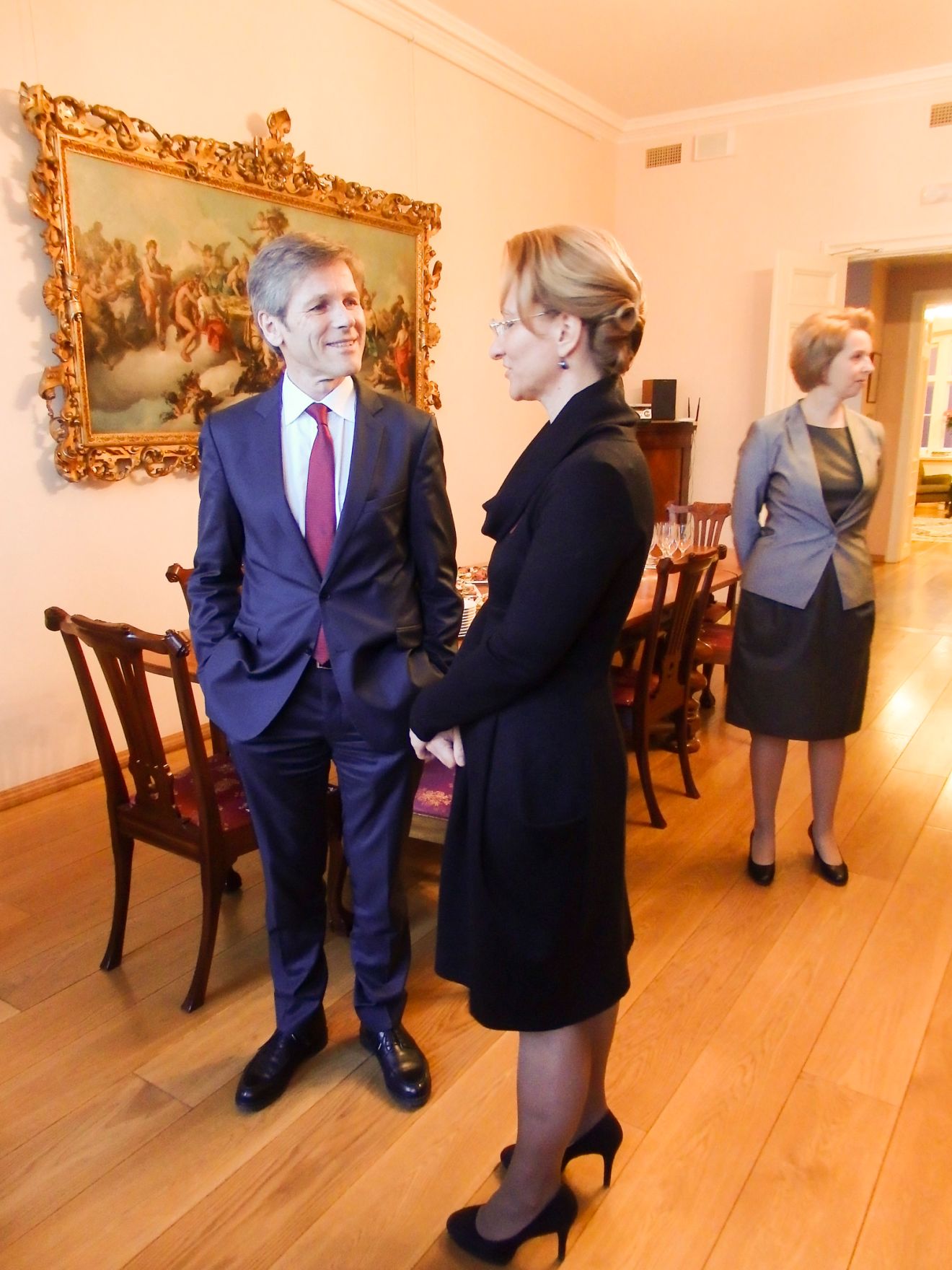 Kunst- und Kulturminister Josef Ostermayer beim Europ&auml;ischen Filmpreis in Riga am 13. Dezember 2014.