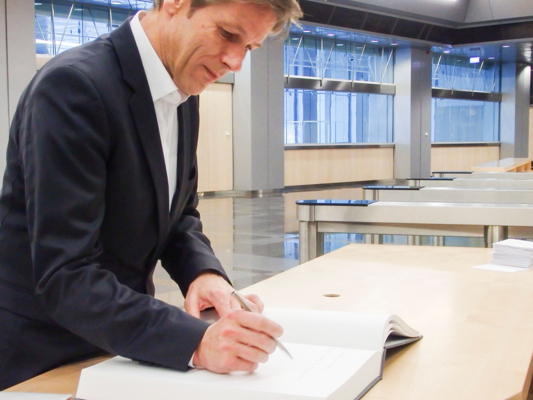 Kunst- und Kulturminister Josef Ostermayer beim Europ&auml;ischen Filmpreis in Riga am 13. Dezember 2014.