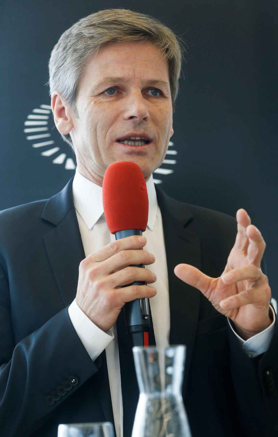 Am 18. Dezember 2014 sprach Kunst- und Kulturminister Josef Ostermayer (im Bild) bei der Nominierungspressekonferenz des &Ouml;sterreichischen Filmpreises.