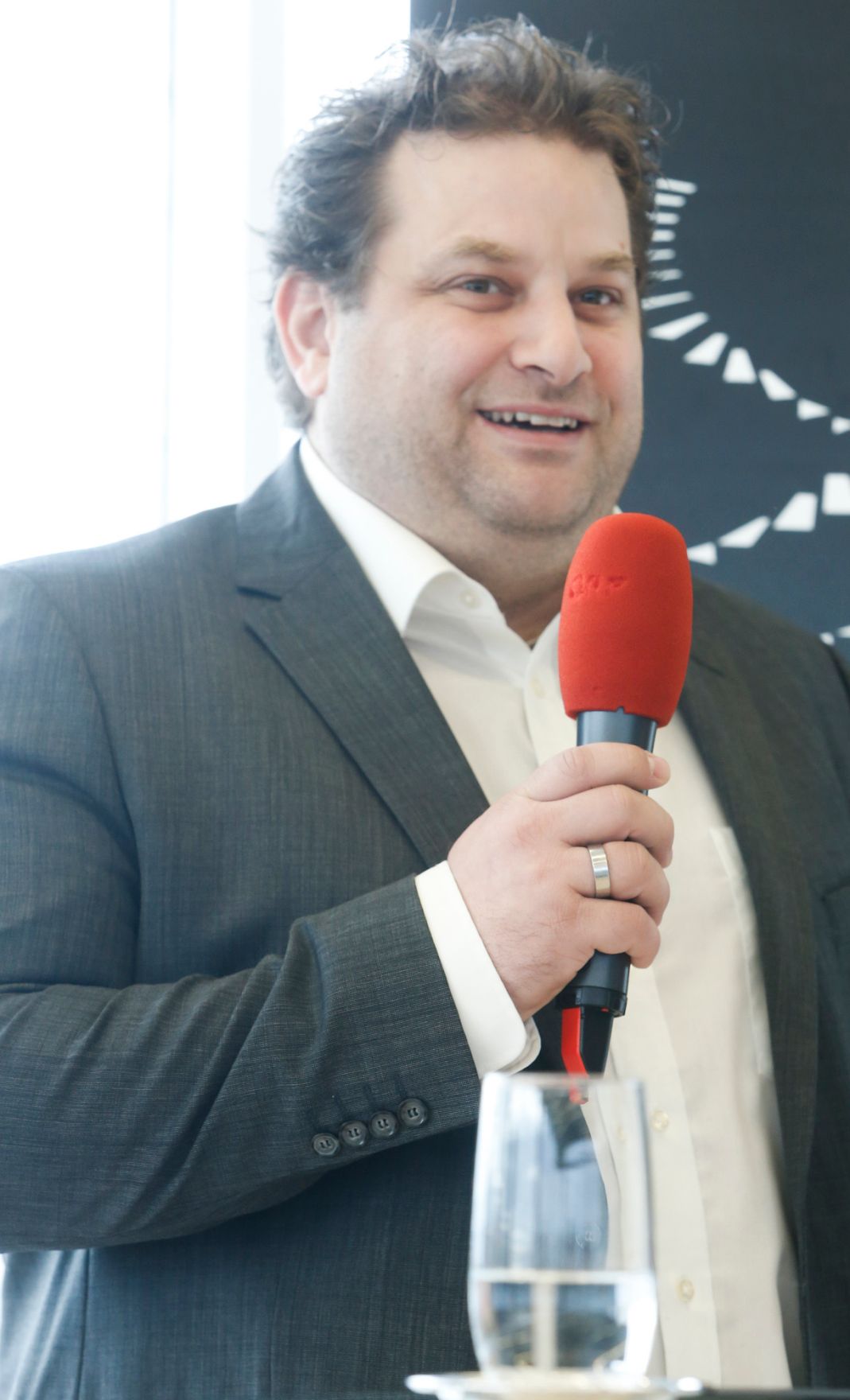 Am 18. Dezember 2014 sprach Kunst- und Kulturminister Josef Ostermayer bei der Nominierungspressekonferenz des &Ouml;sterreichischen Filmpreises. Im Bild Gesch&auml;ftsf&uuml;hrer Ulrich M&uuml;ller-Uri.