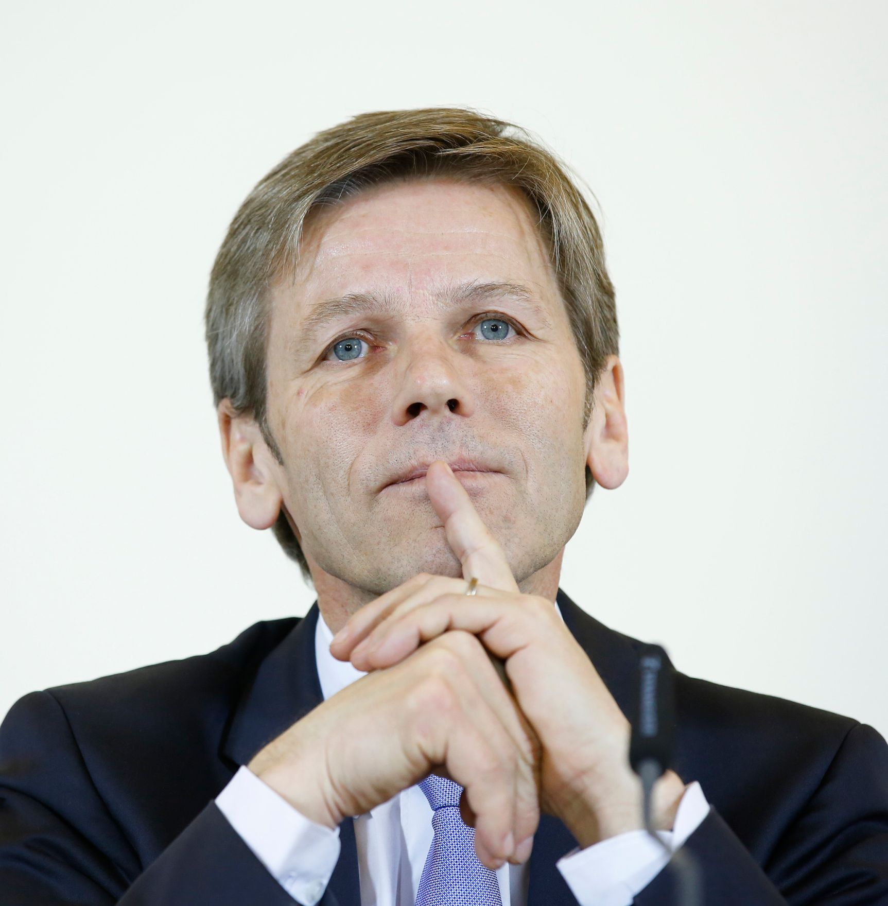 Am 22. Dezember 2014 hielt Kunst- und Kulturminister Josef Ostermayer (im Bild) gemeinsam mit Staatssekret&auml;r Harald Mahrer, Schauspieler Harald Krassnitzer und Harald Katzmair von FAS.research eine Pressekonferenz zum Thema &quot;Der neue Wiener Kongress&quot;.