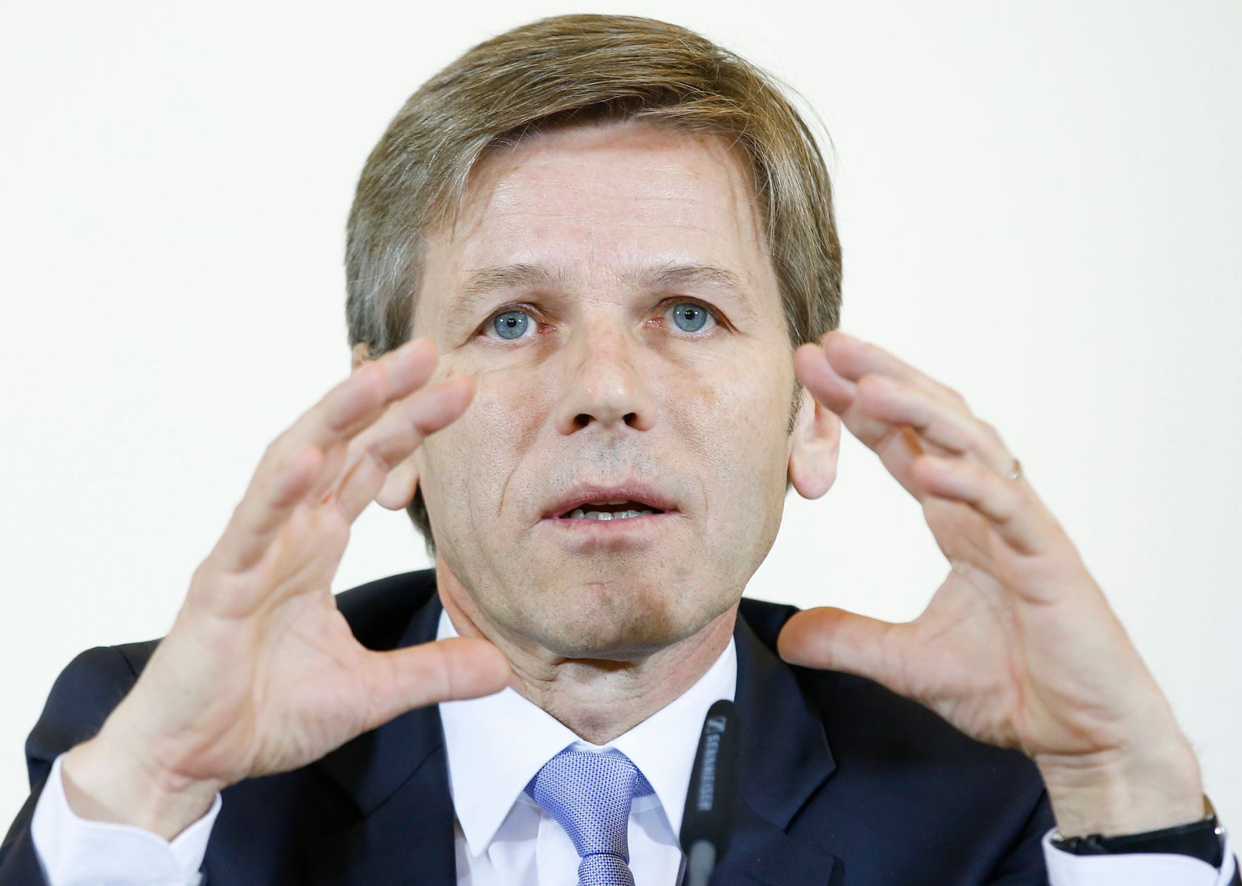 Am 22. Dezember 2014 hielt Kunst- und Kulturminister Josef Ostermayer (im Bild) gemeinsam mit Staatssekret&auml;r Harald Mahrer, Schauspieler Harald Krassnitzer und Harald Katzmair von FAS.research eine Pressekonferenz zum Thema &quot;Der neue Wiener Kongress&quot;.