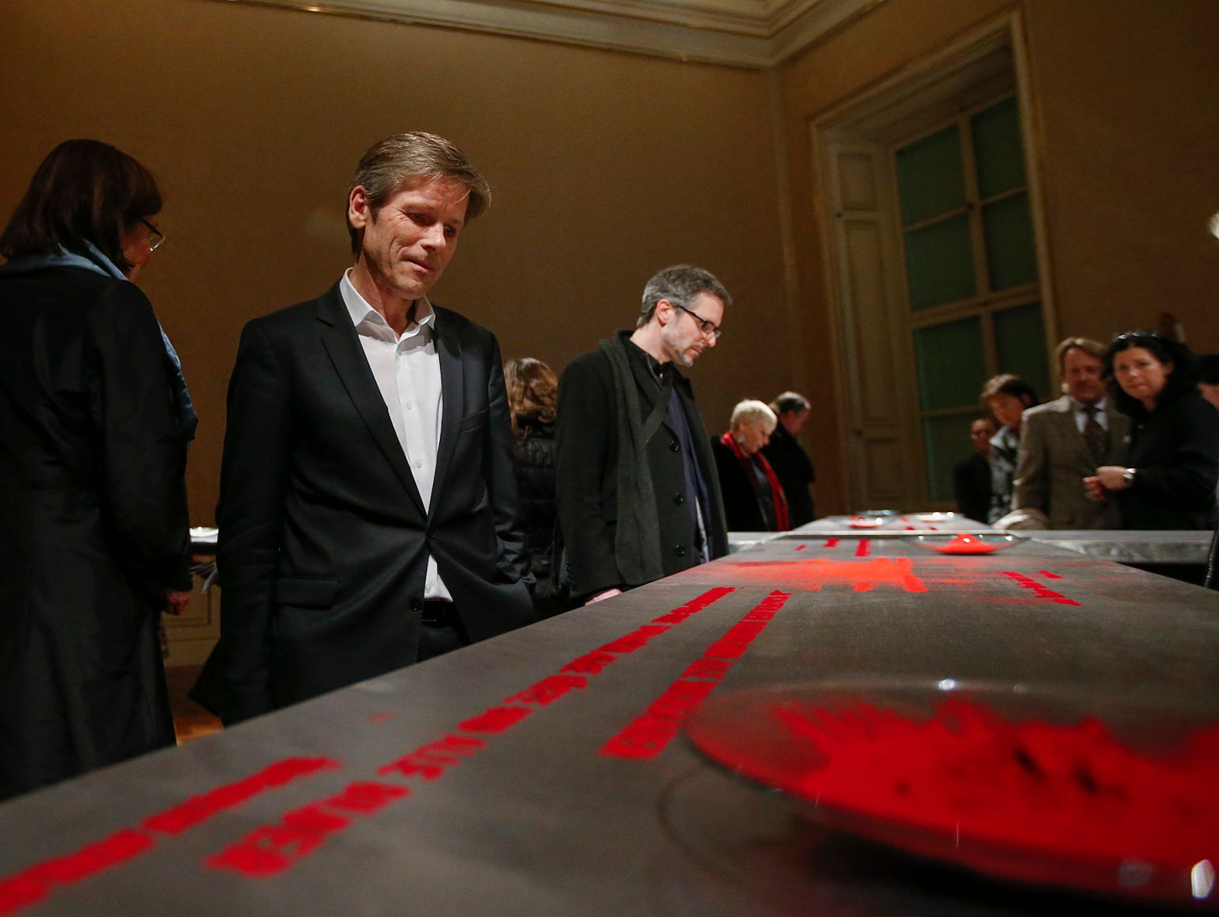 Am 26. Februar 2015 hielt Kunst -und Kulturminister Josef Ostermayer (im Bild) bei der Ausstellungser&ouml;ffnung "Vienna for Art`s Sake!" eine Rede.