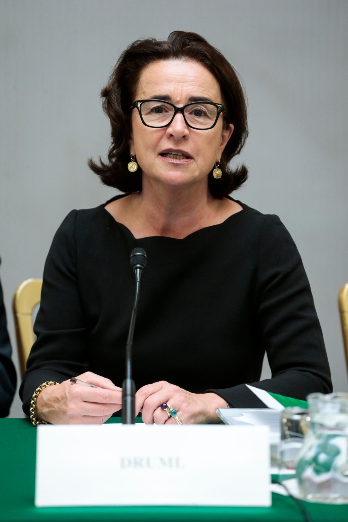 Am 5. Oktober 2015 fand eine &ouml;ffentliche Sitzung der Bioethikkommission mit dem Thema &bdquo;Medizin und &Ouml;konomie &ndash; ein Tabu?&ldquo; statt. Im Bild Christiane Druml, Vorsitzende der Bioethikkommission.