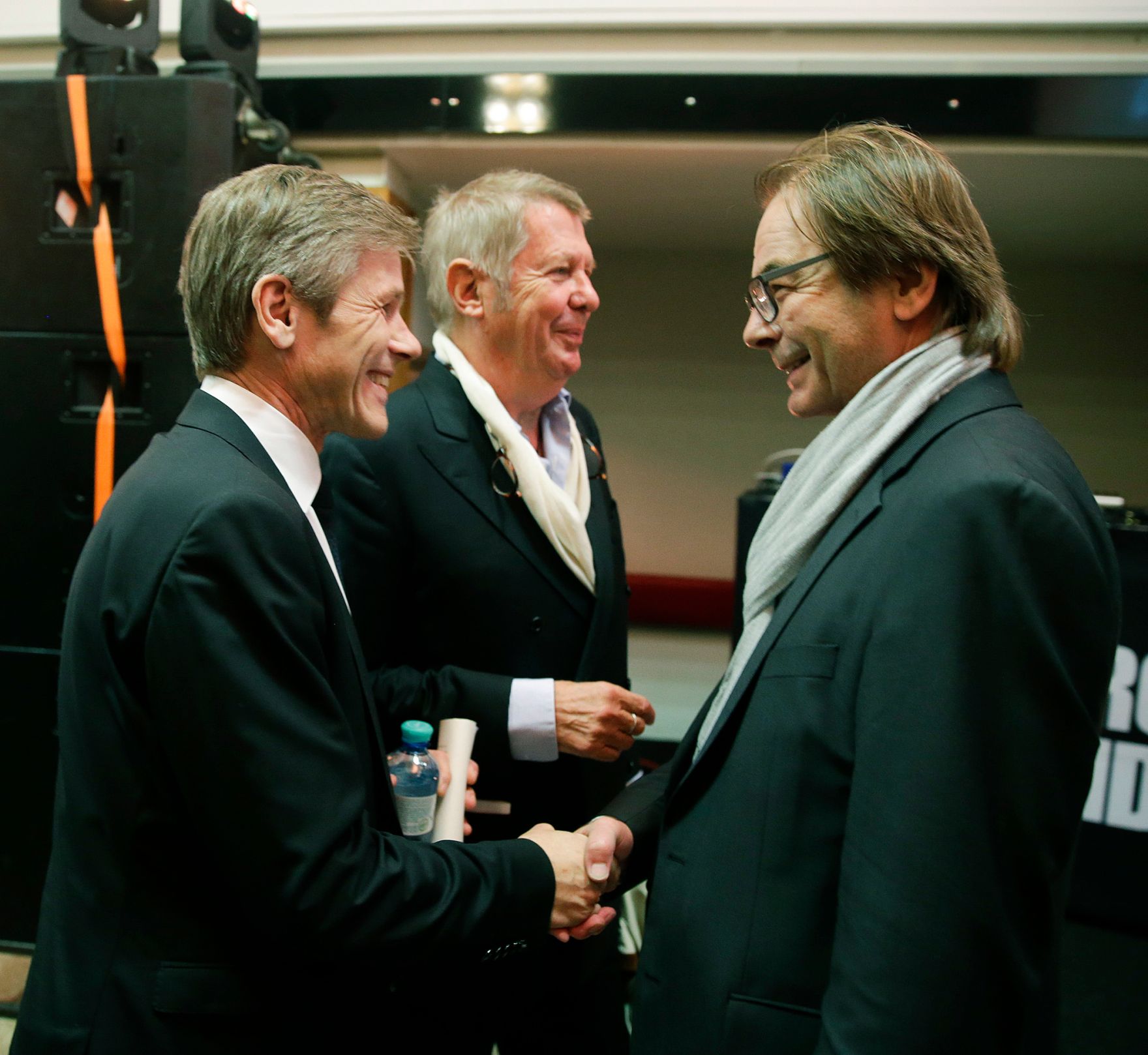 Am 8. Oktober 2015 lud Kunst- und Kulturminister Josef Ostermayer zur Verleihung des Gro&szlig;en &Ouml;sterreichischen Staatspreises 2015 an Elke Delugan-Meissl und Roman Delugan im Gartenbaukino ein.