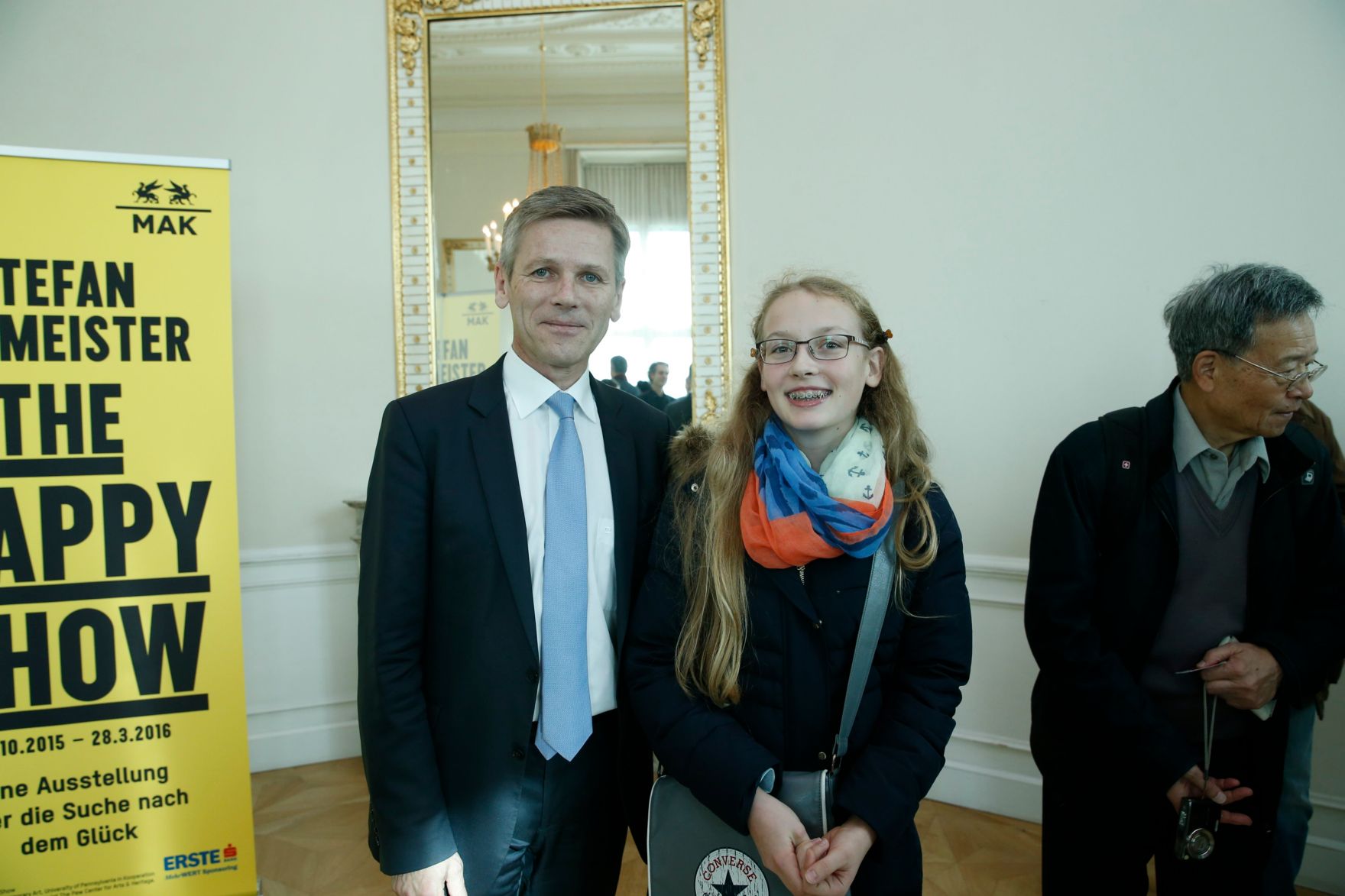 Am 26. Oktober 2015 empfing Kanzleramtsminister Josef Ostermayer im Rahmen des Nationalfeiertages Besucherinnen und Besucher im Bundeskanzleramt.