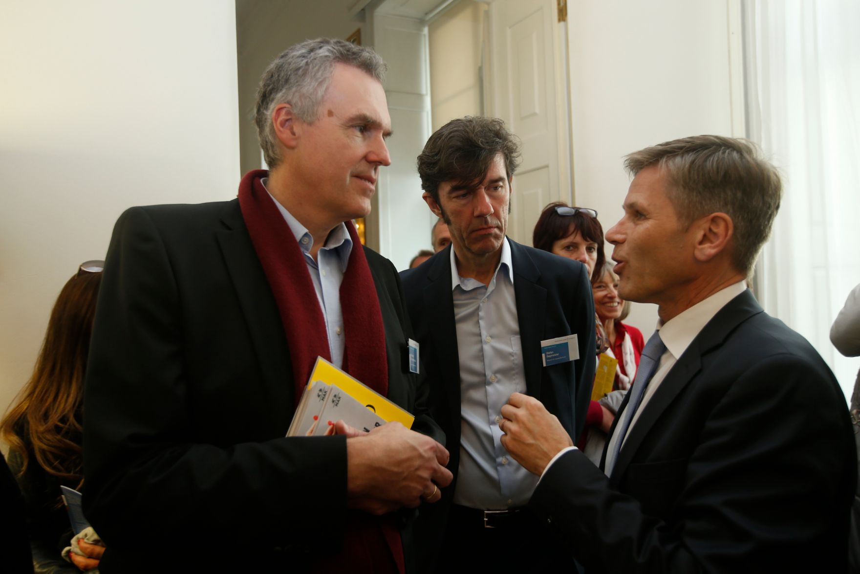 Am 26. Oktober 2015 empfing Kanzleramtsminister Josef Ostermayer im Rahmen des Nationalfeiertages Besucherinnen und Besucher im Bundeskanzleramt.