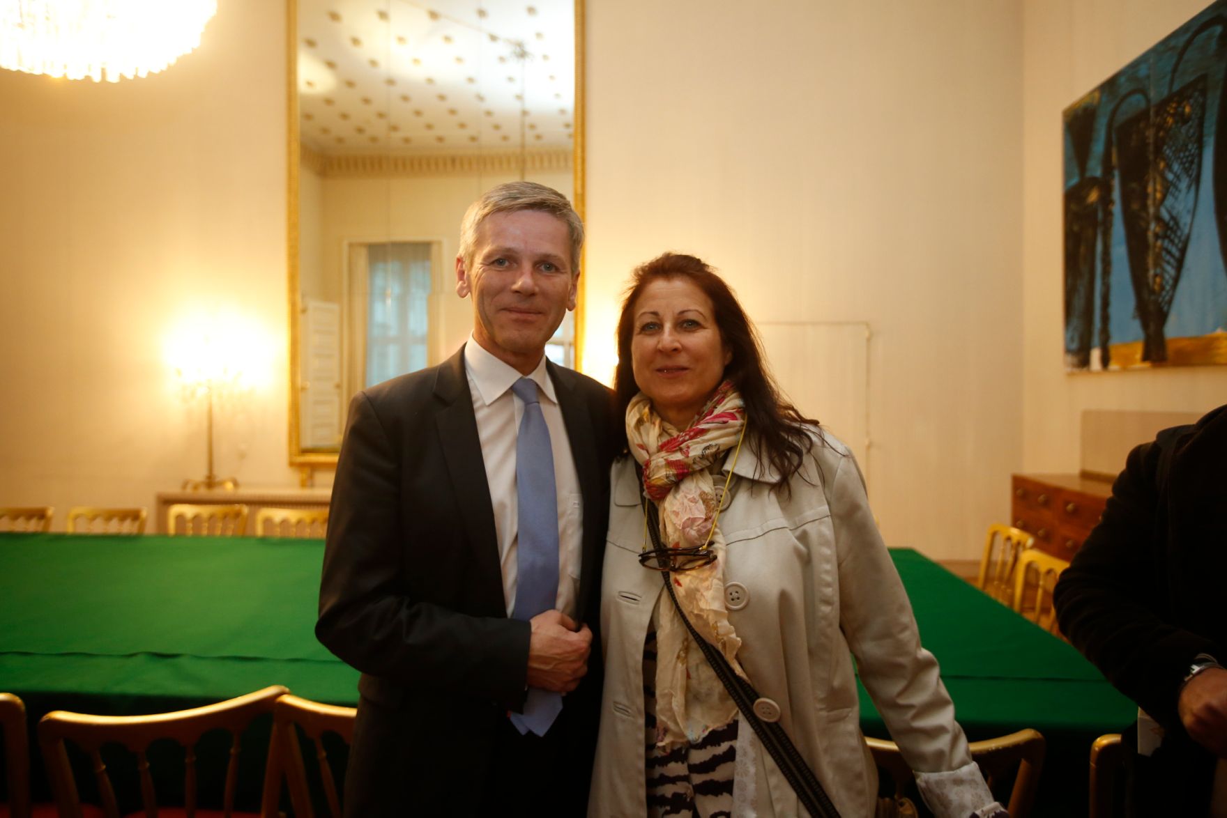 Am 26. Oktober 2015 empfing Kanzleramtsminister Josef Ostermayer im Rahmen des Nationalfeiertages Besucherinnen und Besucher im Bundeskanzleramt.