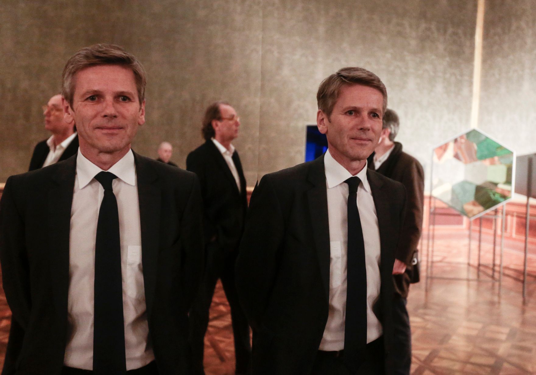 Am 20. November 2015 er&ouml;ffnete Kunst- und Kulturminister Josef Ostermayer (im Bild) die Ausstellung &quot;Olafur Eliasson: Baroque Baroque&quot; im Winterpalais.