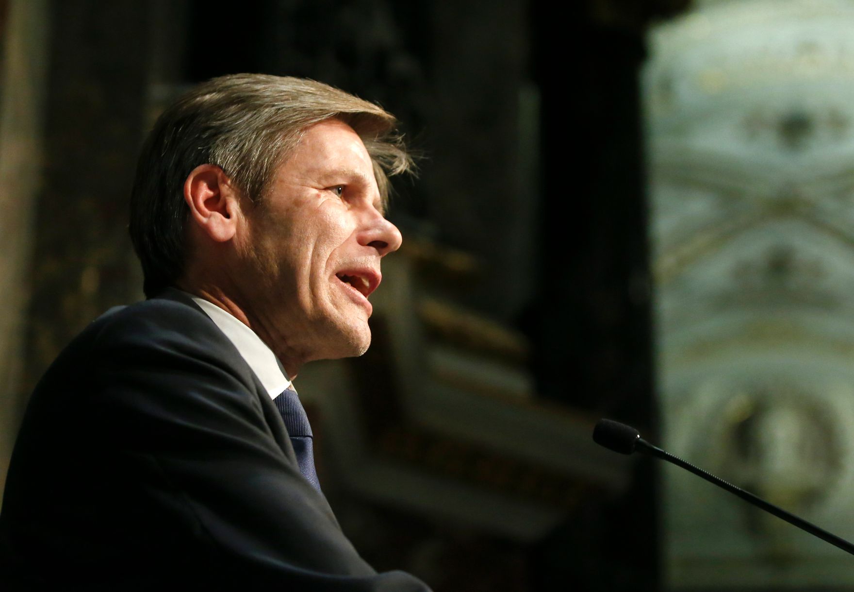 Am 7. M&auml;rz 2016 er&ouml;ffnete Kunst- und Kulturminister Josef Ostermayer (im Bild) die Ausstellung &quot;Feste feiern&quot; im Kunsthistorischen Museum.