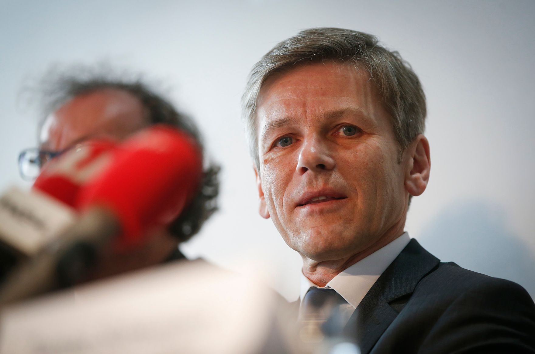 Am 22. Februar 2016 fand eine Pressekonferenz der Theaterallianz mit Kunst- und Kulturminister Josef Ostermayer (im Bild) im Schauspielhaus Wien statt.