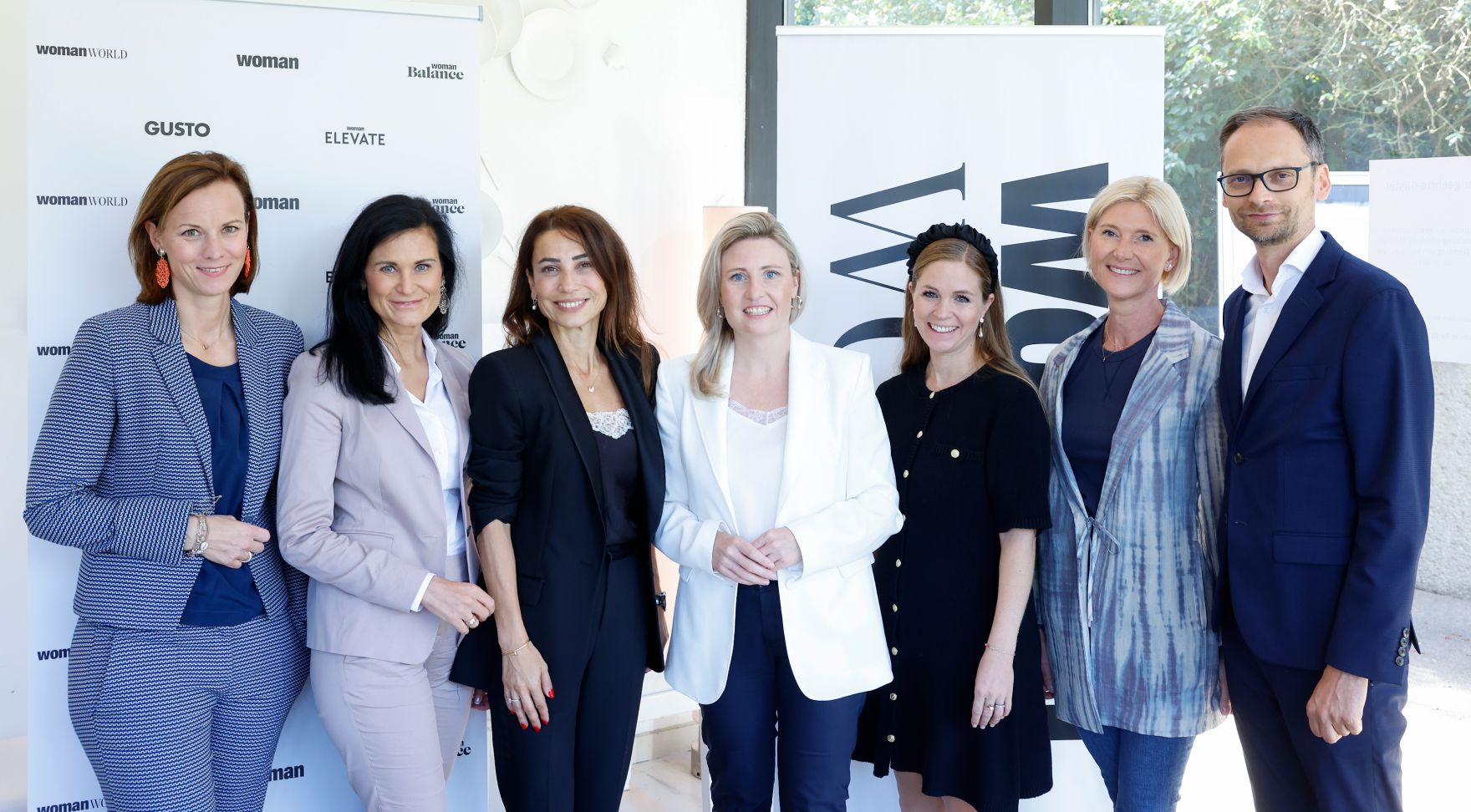 Am 10. September 2024 nahm Bundesministerin Susanne Raab (im Bild) am WOMAN Elevate Circle in der Meierei im Stadtpark teil.