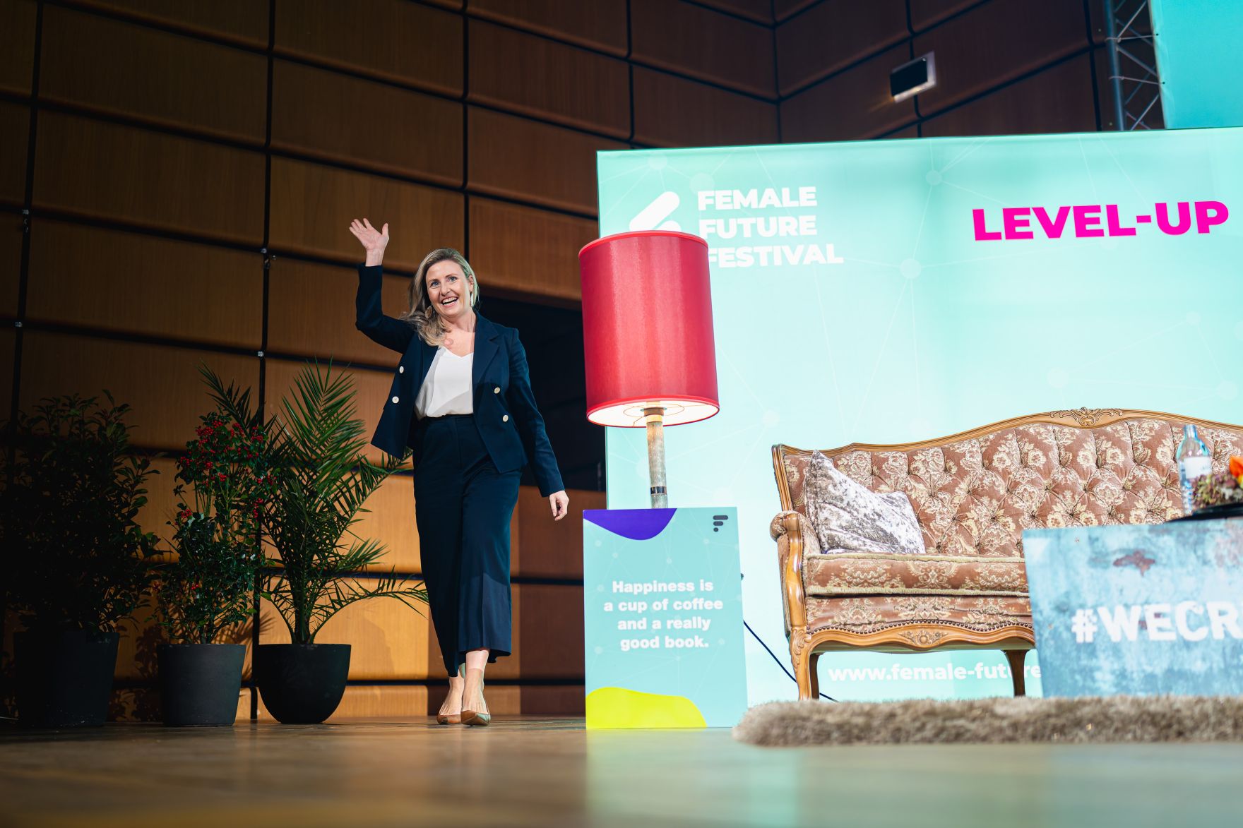 Am 10. Oktober 2024 nahm Bundesministerin Susanne Raab (im Bild) an der Veranstaltung &bdquo;Female Future Festival Vienna&ldquo; teil.