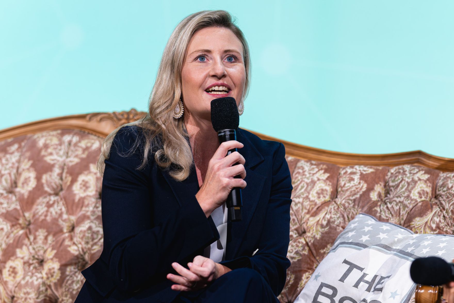 Am 10. Oktober 2024 nahm Bundesministerin Susanne Raab (im Bild) an der Veranstaltung &bdquo;Female Future Festival Vienna&ldquo; teil.