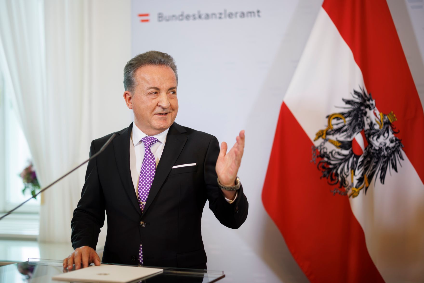 Am 29. November 2024 bestellte Bundesministerin Susanne Raab, Herrn Kurt Faist (im Bild) zum Mitglied der bei der Bundesanstalt &quot;Statistik &Ouml;sterreich&quot; eingerichteten Wirtschaftskurie. Damit hat er das Recht, die Bezeichnung &quot;Kommerzialrat f&uuml;r die Statistik&quot; zu f&uuml;hren.