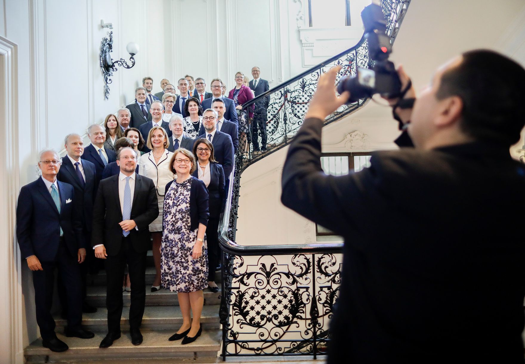 Am 11. September 2019 nahm Bundesminister Alexander Schallenberg am EU-HoMs Lunch teil.