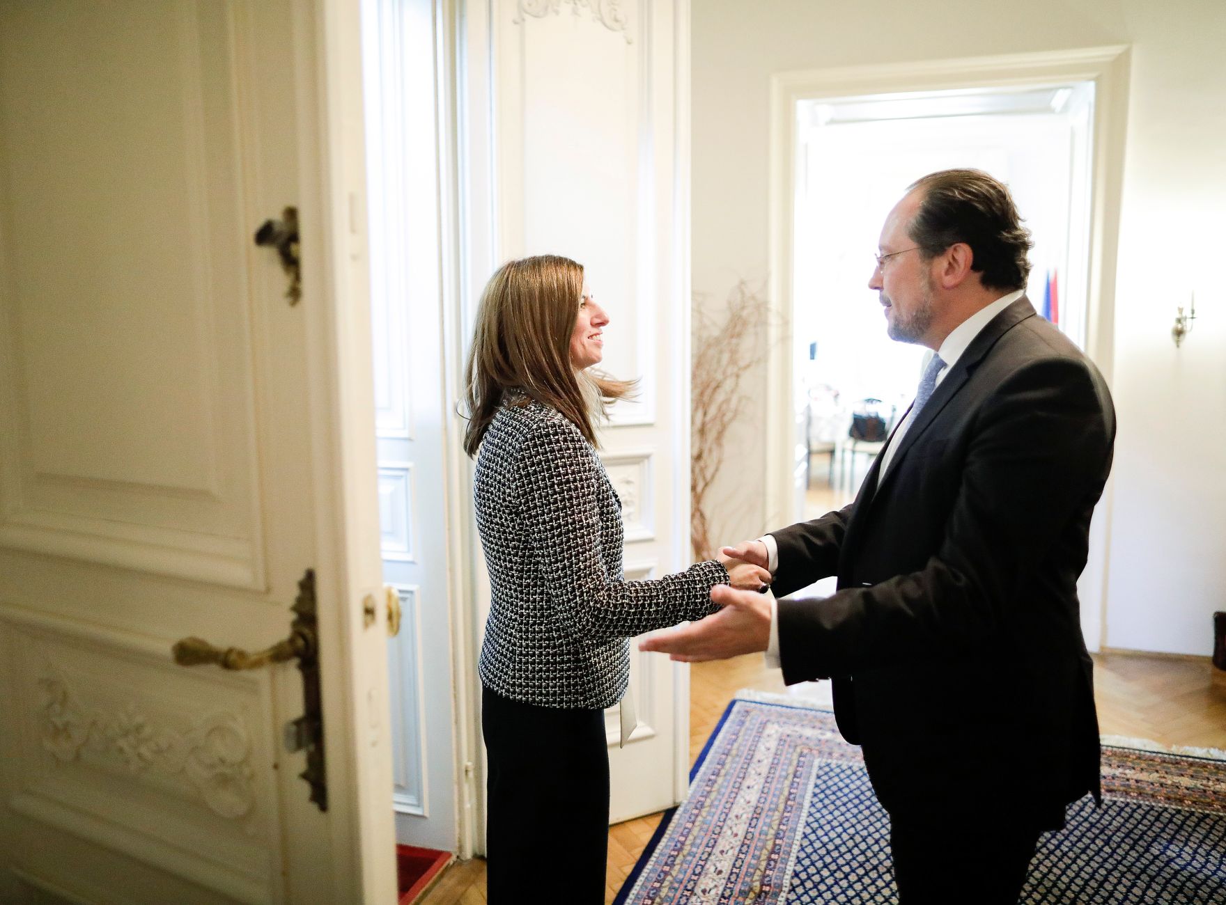 Am 11. September 2019 nahm Bundesminister Alexander Schallenberg am EU-HoMs Lunch teil.