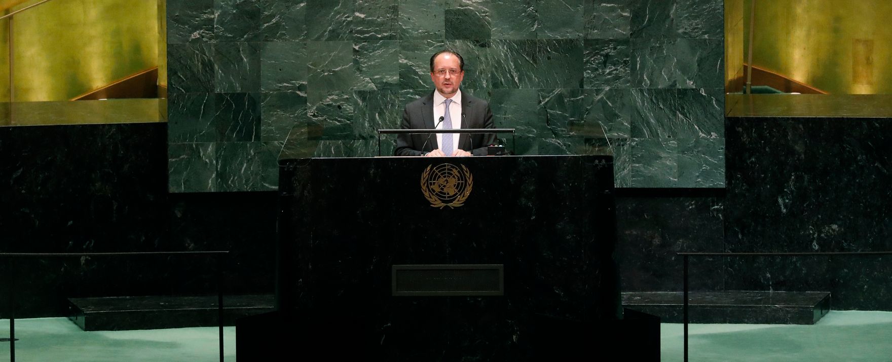 Am 26. September 2019 nahm Bundesminister Alexander Schallenberg (im Bild) an der UNO Generalversammlung in New York teil.