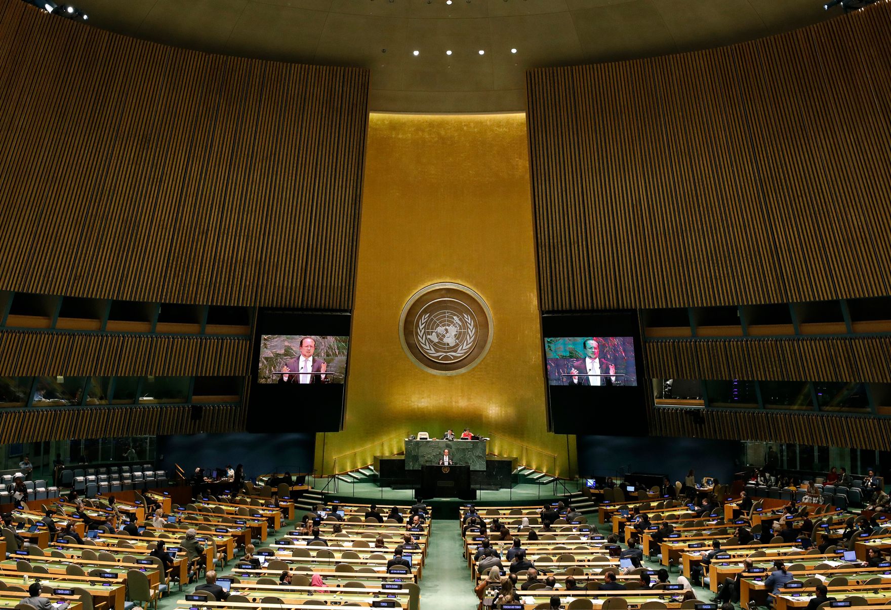 Am 26. September 2019 nahm Bundesminister Alexander Schallenberg (im Bild) an der UNO Generalversammlung in New York teil.