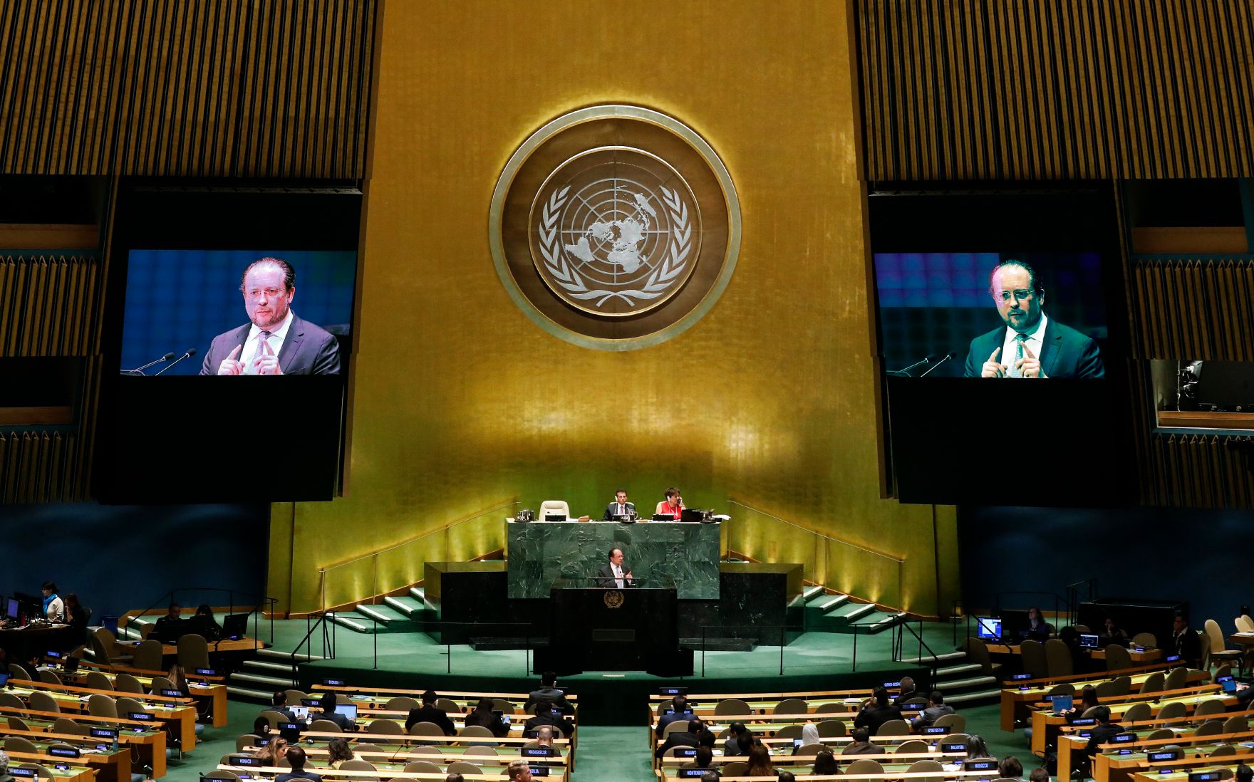 Am 26. September 2019 nahm Bundesminister Alexander Schallenberg (im Bild) an der UNO Generalversammlung in New York teil.