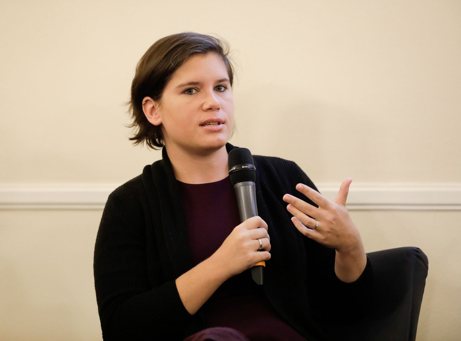 Am 8. Oktober 2019 er&ouml;ffnete Bundesministerin Ines Stilling in der Veranstaltungsreihe &bdquo;Gleichstellung im Gespr&auml;ch&ldquo; die Podiumsdiskussion &bdquo;Gleichstellung in den sozialen Medien&ldquo;.