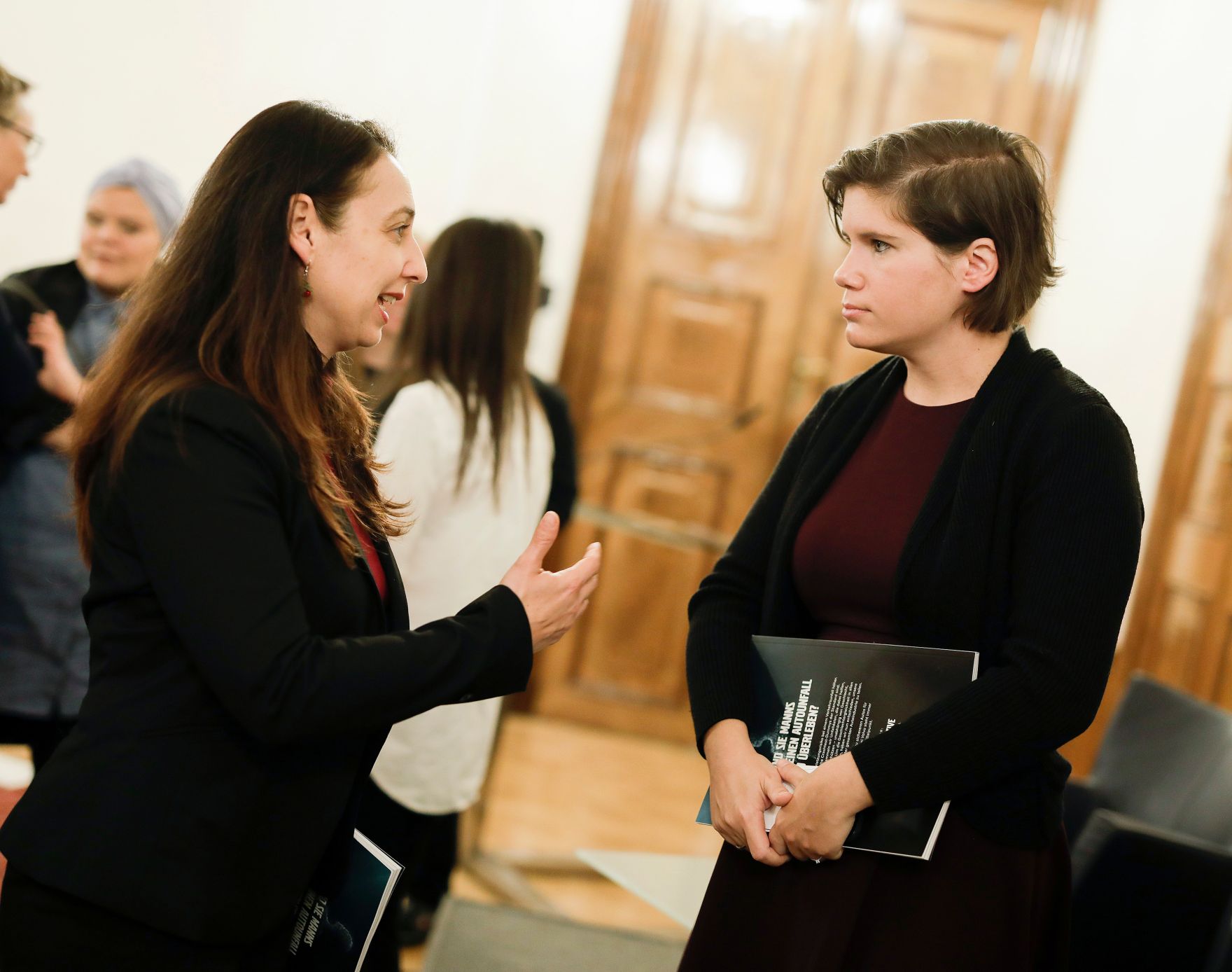 Am 8. Oktober 2019 er&ouml;ffnete Bundesministerin Ines Stilling in der Veranstaltungsreihe &bdquo;Gleichstellung im Gespr&auml;ch&ldquo; die Podiumsdiskussion &bdquo;Gleichstellung in den sozialen Medien&ldquo;.