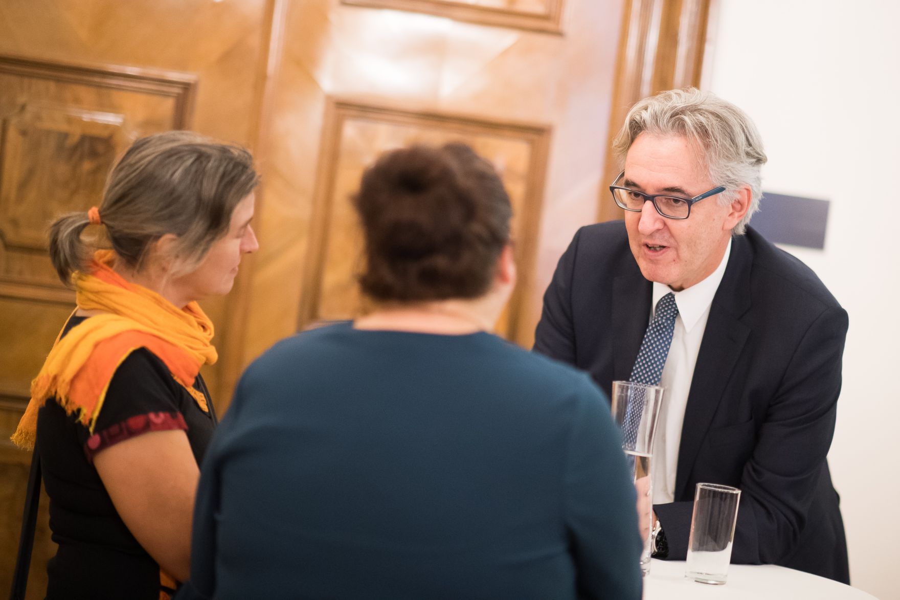 Am 14. Oktober 2019 hat Bundesministerin Ines Stilling die K&auml;the Leichter-Preise verliehen.