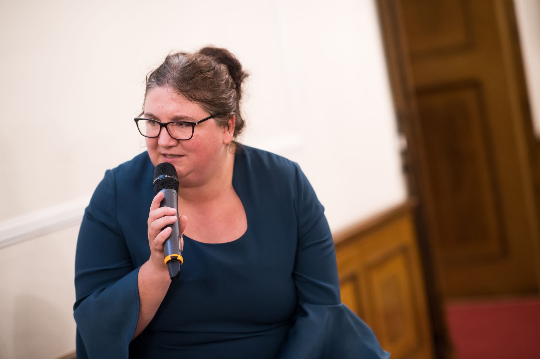 Am 14. Oktober 2019 hat Bundesministerin Ines Stilling die K&auml;the Leichter-Preise verliehen.