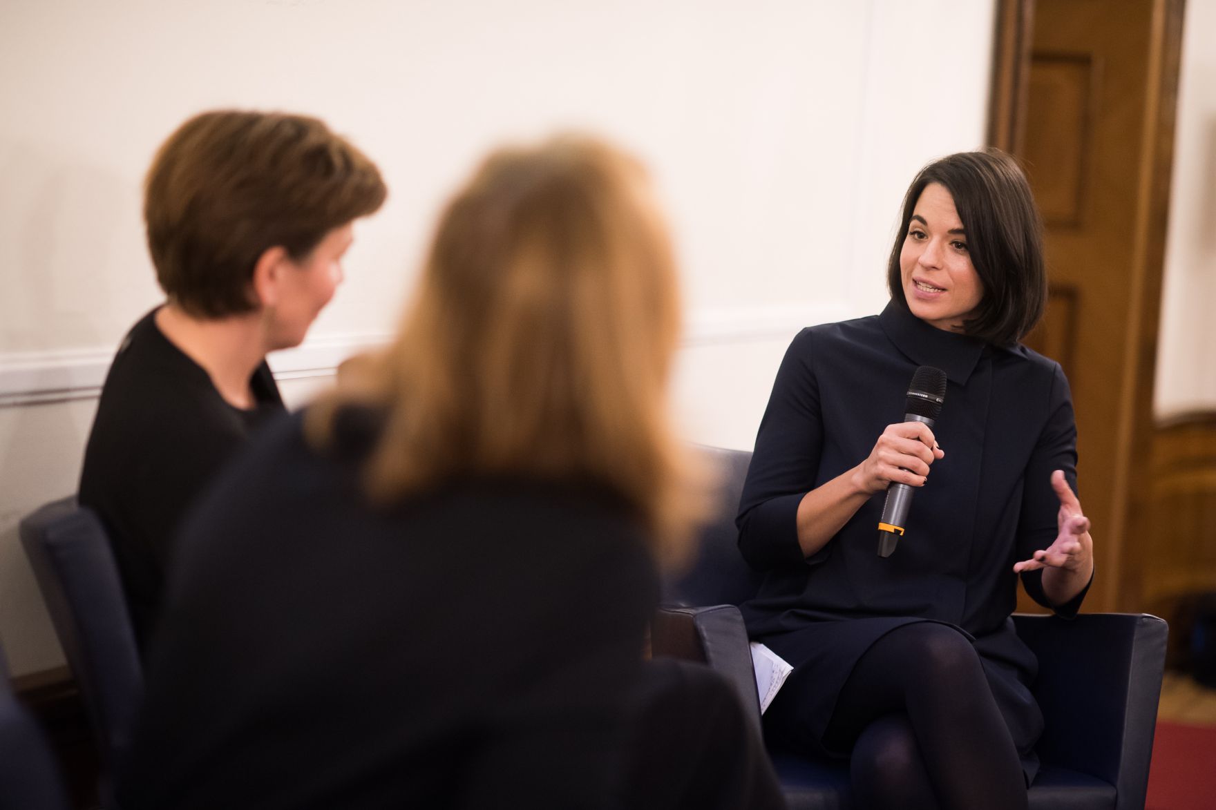 Am 14. Oktober 2019 hat Bundesministerin Ines Stilling die K&auml;the Leichter-Preise verliehen.